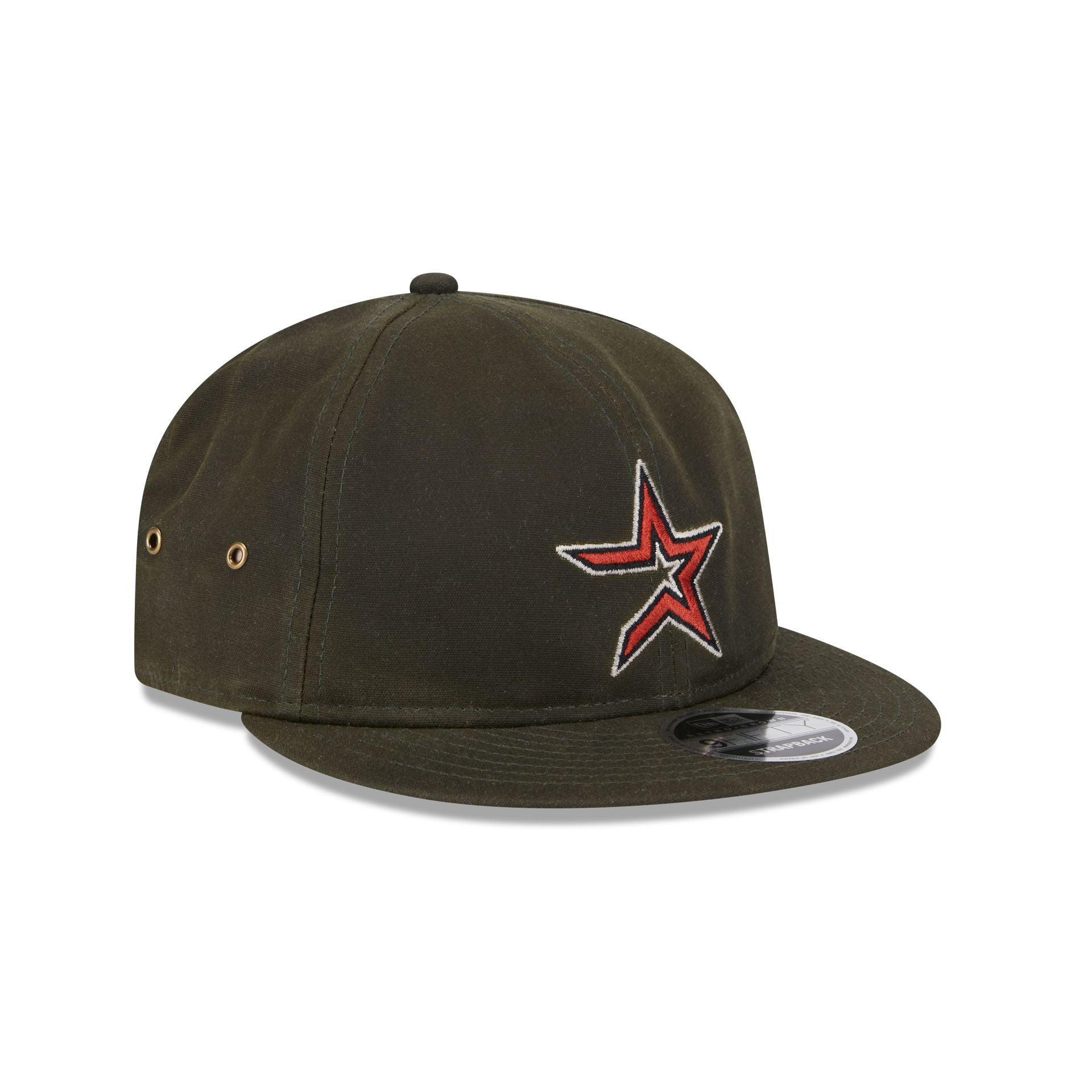 Houston Astros Rifle Green Retro Crown 9FIFTY Adjustable Hat Male Product Image