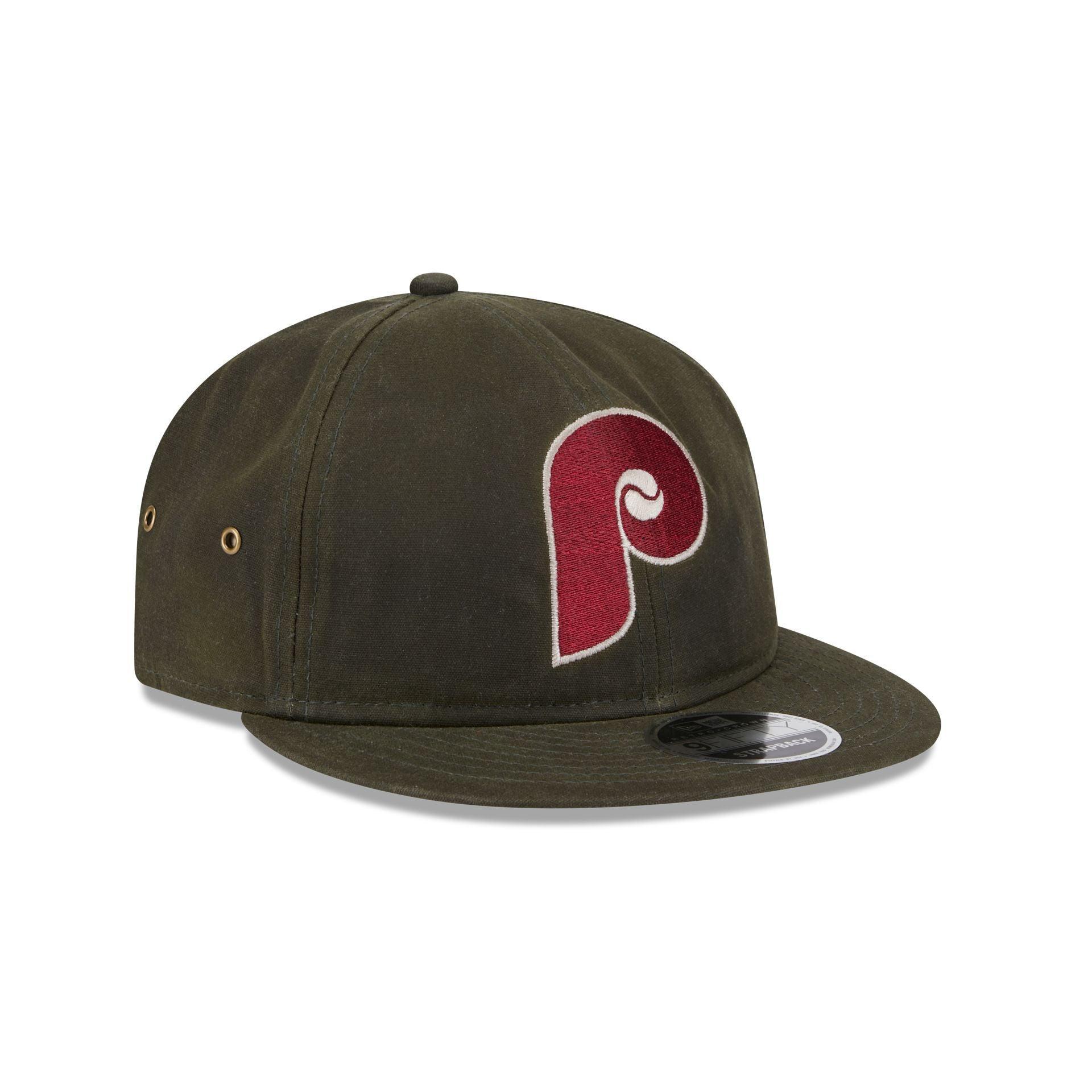 Philadelphia Phillies Rifle Green Retro Crown 9FIFTY Adjustable Hat Male Product Image