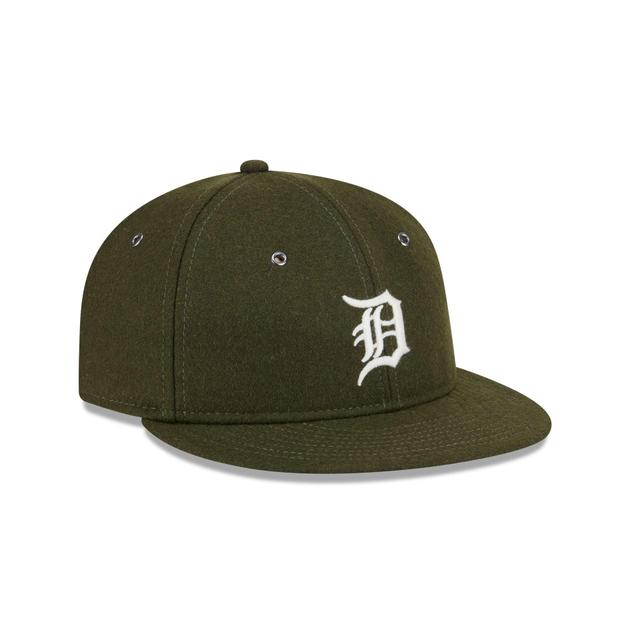 Detroit Tigers New Olive Wool Retro Crown 9FIFTY Adjustable Hat Male Product Image