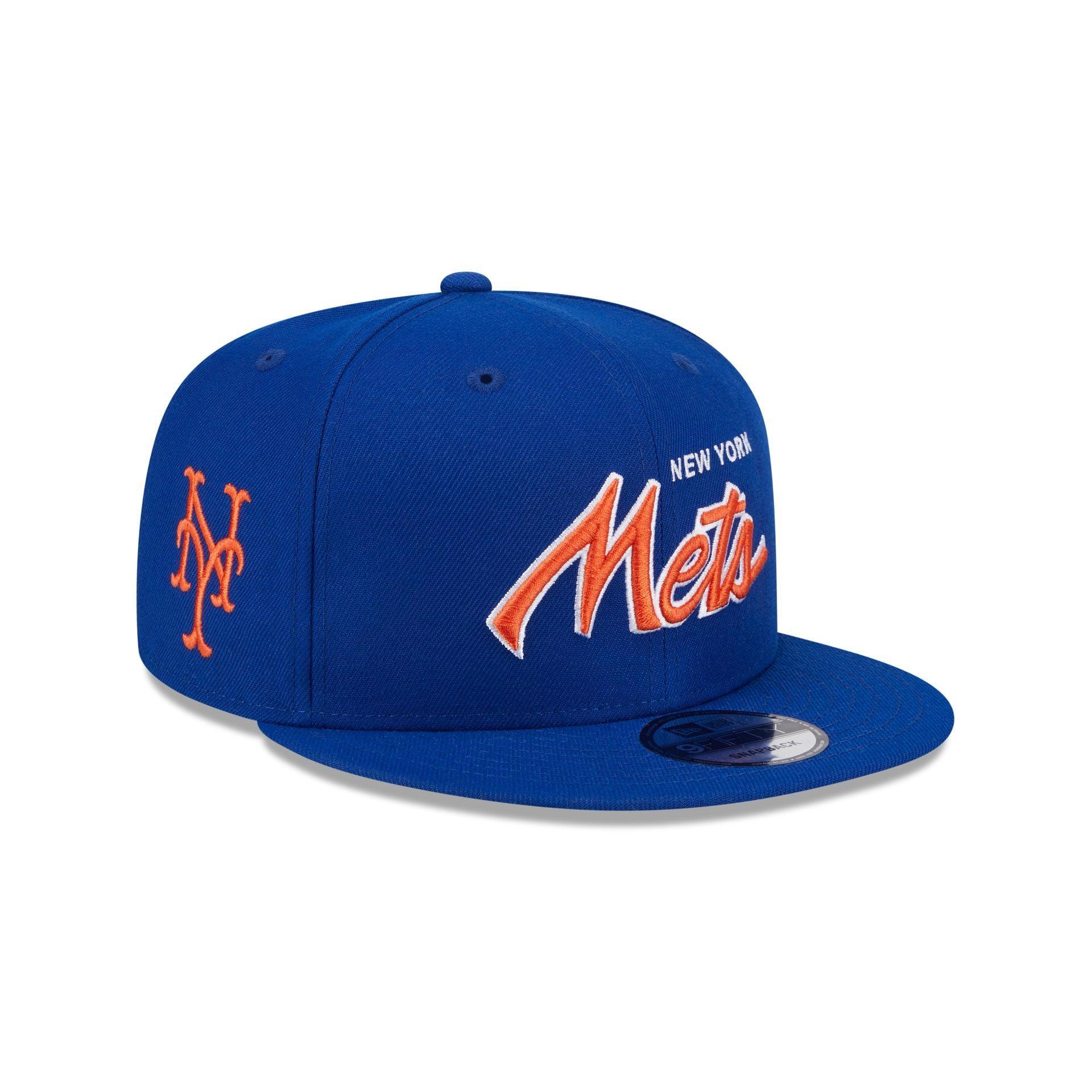 New York Mets Wordmark 9FIFTY Snapback Hat Male Product Image