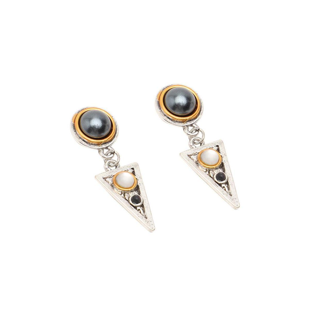 Sohi Womens Bohemian Drop Earrings Product Image