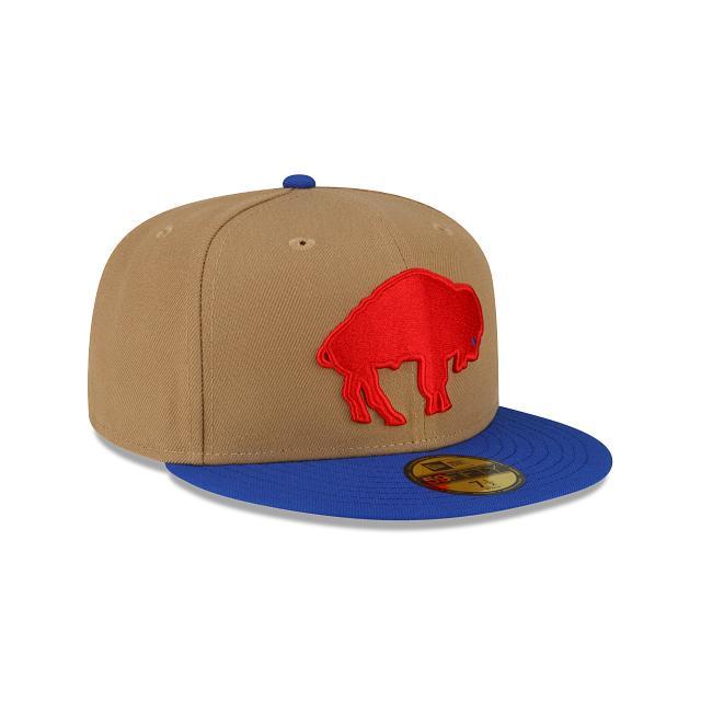 Buffalo Bills Throwback 59FIFTY Fitted Hat Male Product Image