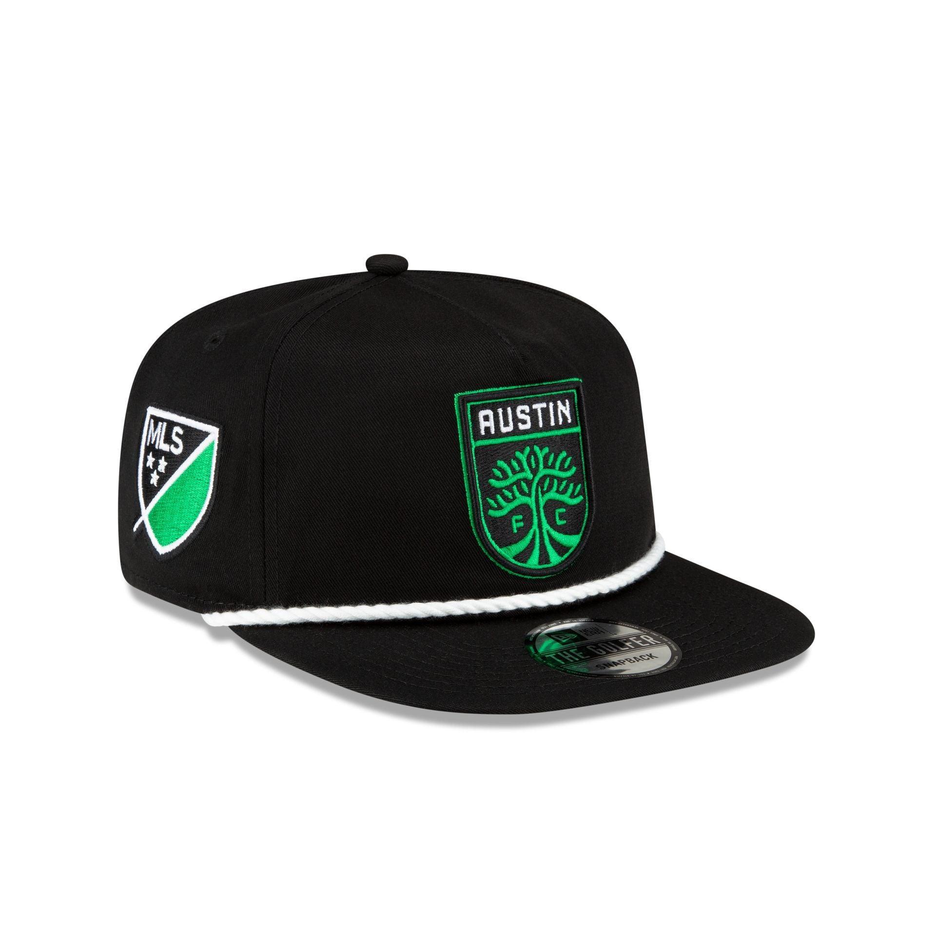 Austin FC 2024 MLS Kickoff Golfer Hat Male Product Image