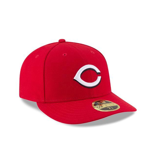 Cincinnati Reds Authentic Collection Low Profile 59FIFTY Fitted Hat Male Product Image