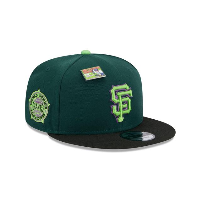 Big League Chew X San Francisco Giants Sour Apple 9FIFTY Snapback Hat Male Product Image