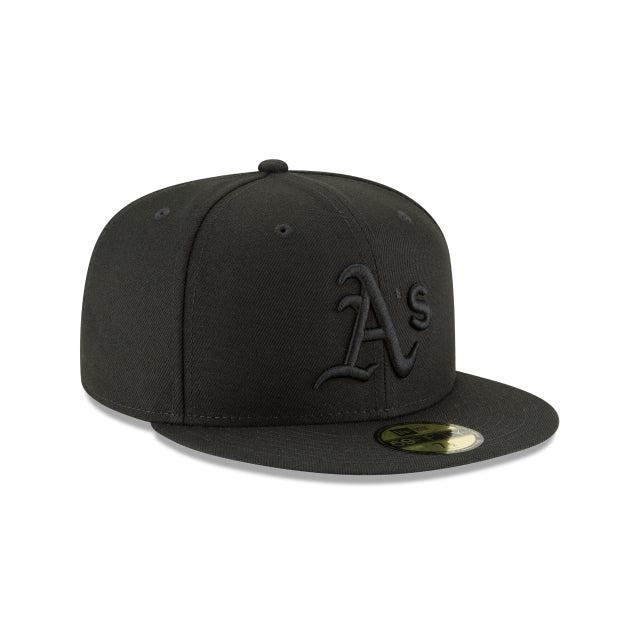 Seattle Mariners Blackout Basic 59FIFTY Fitted Hat Male Product Image