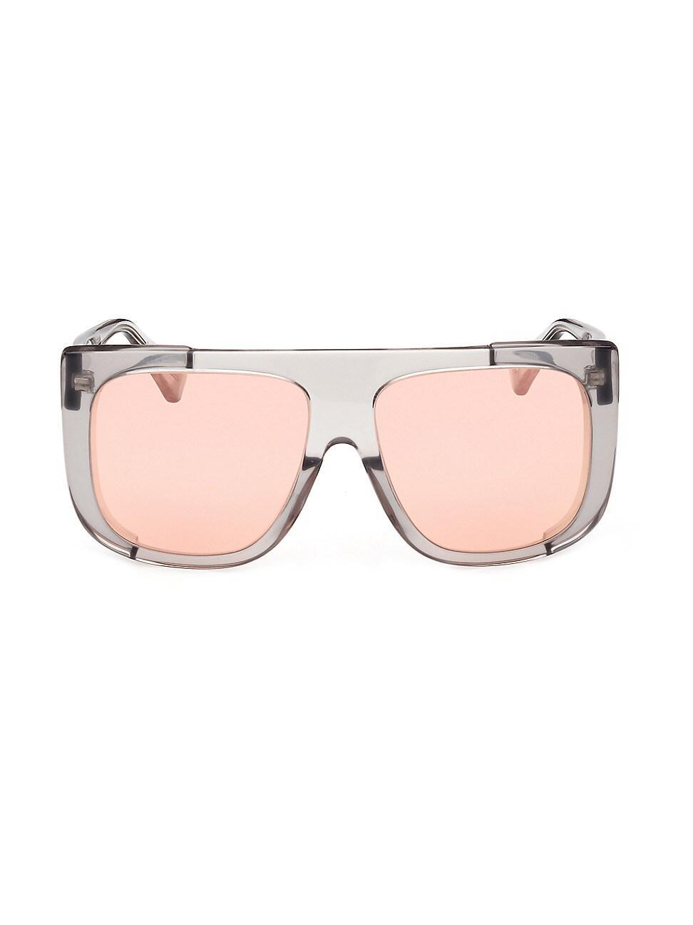 Womens Eileen 60MM Rectangular Sunglasses Product Image