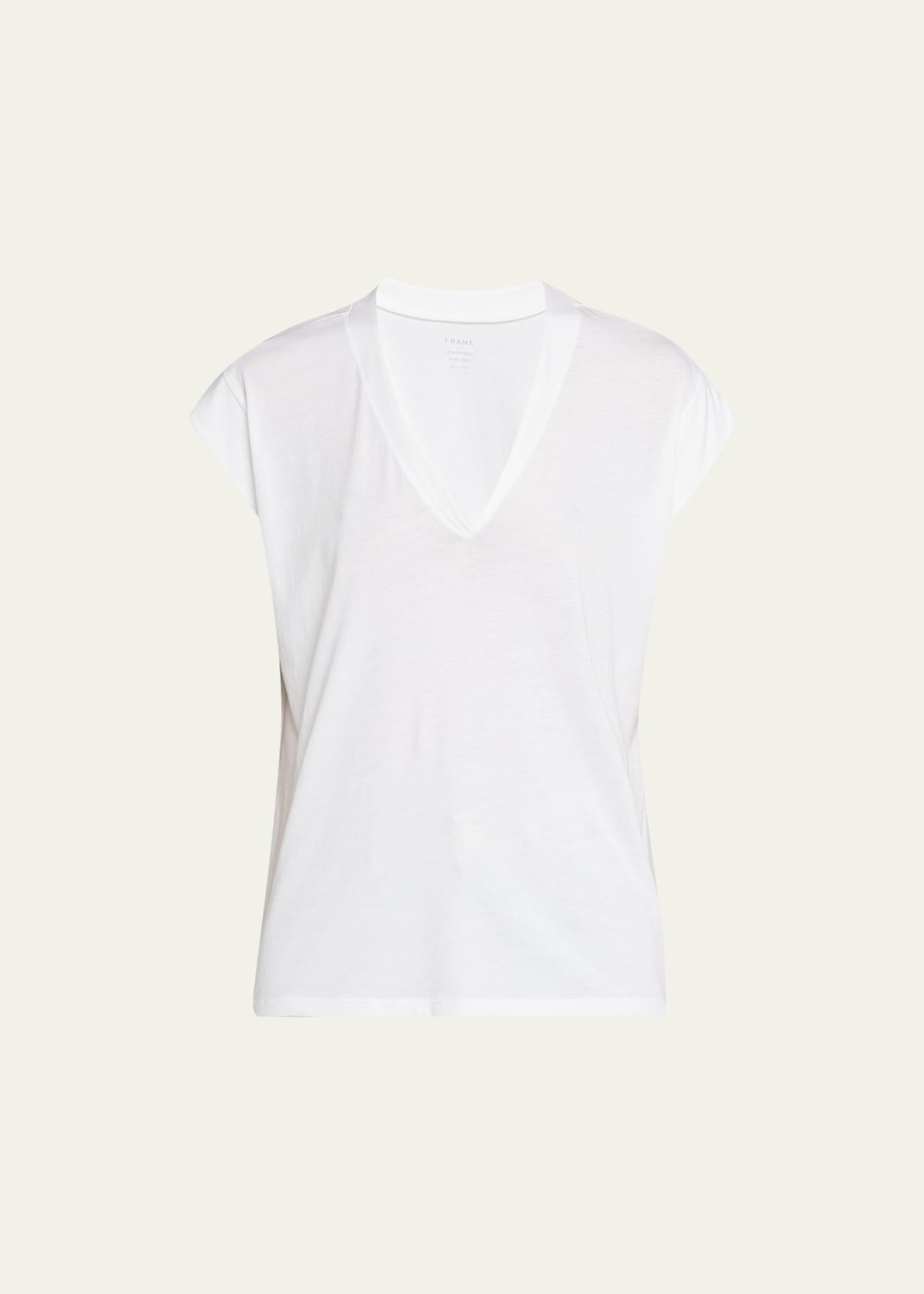 Le Mid Rise V-Neck Tee Product Image