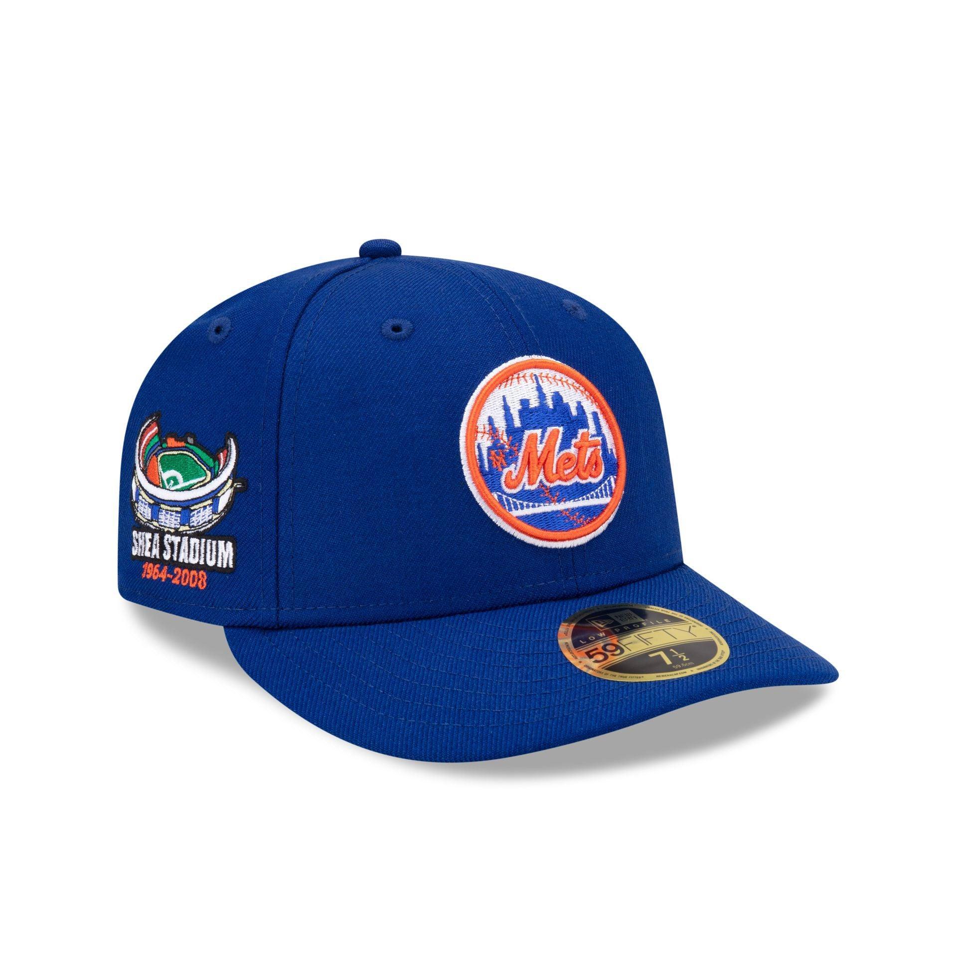 Just Caps Stadium Patch New York Mets Low Profile 59FIFTY Fitted Hat Male Product Image