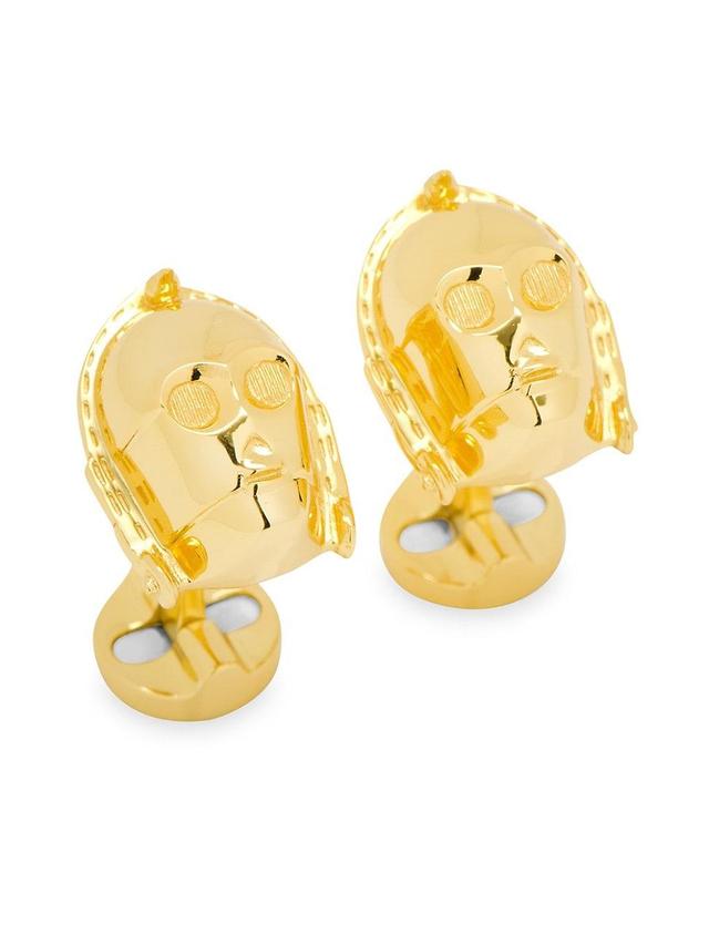 3D Star Wars C-3P0 Cuff Links Product Image