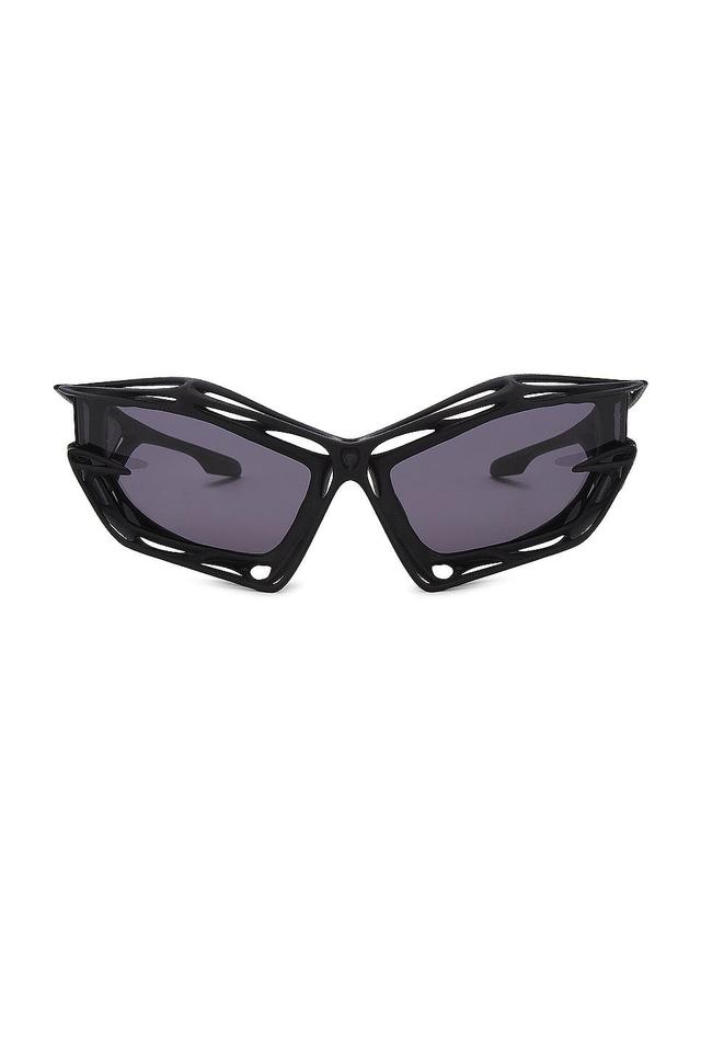 Givenchy Giv Cut Cage Sunglasses in Black Product Image