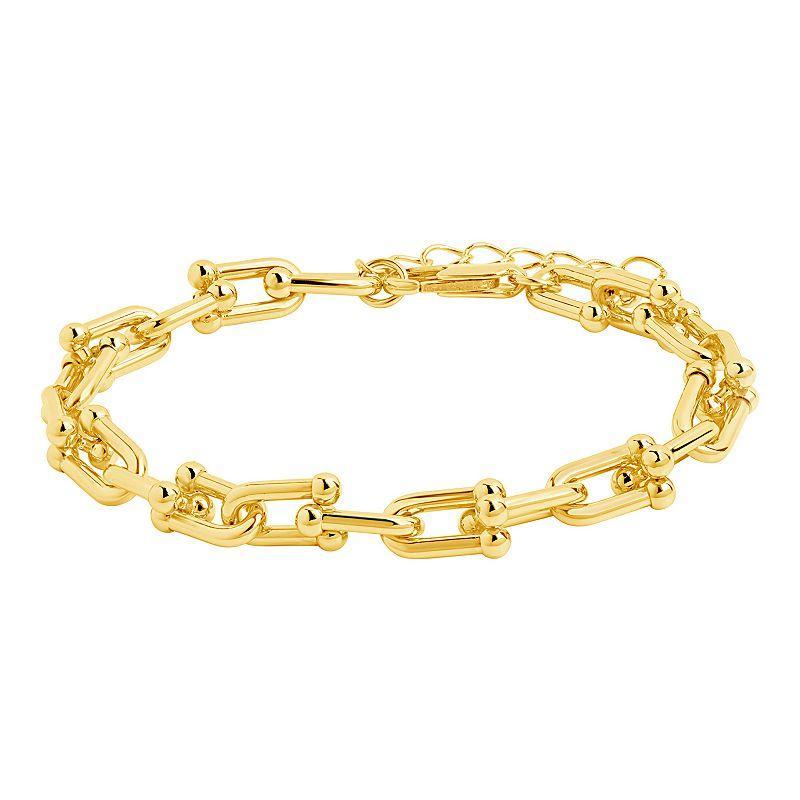 Sterling Forever U-Chain Bracelet Product Image