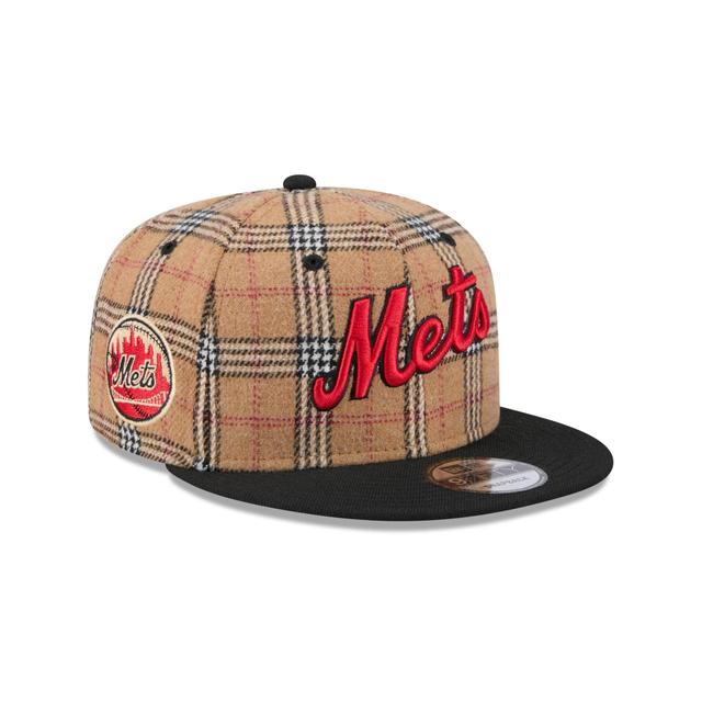 Philadelphia Phillies Tan Tartan 9FIFTY Snapback Hat Male Product Image