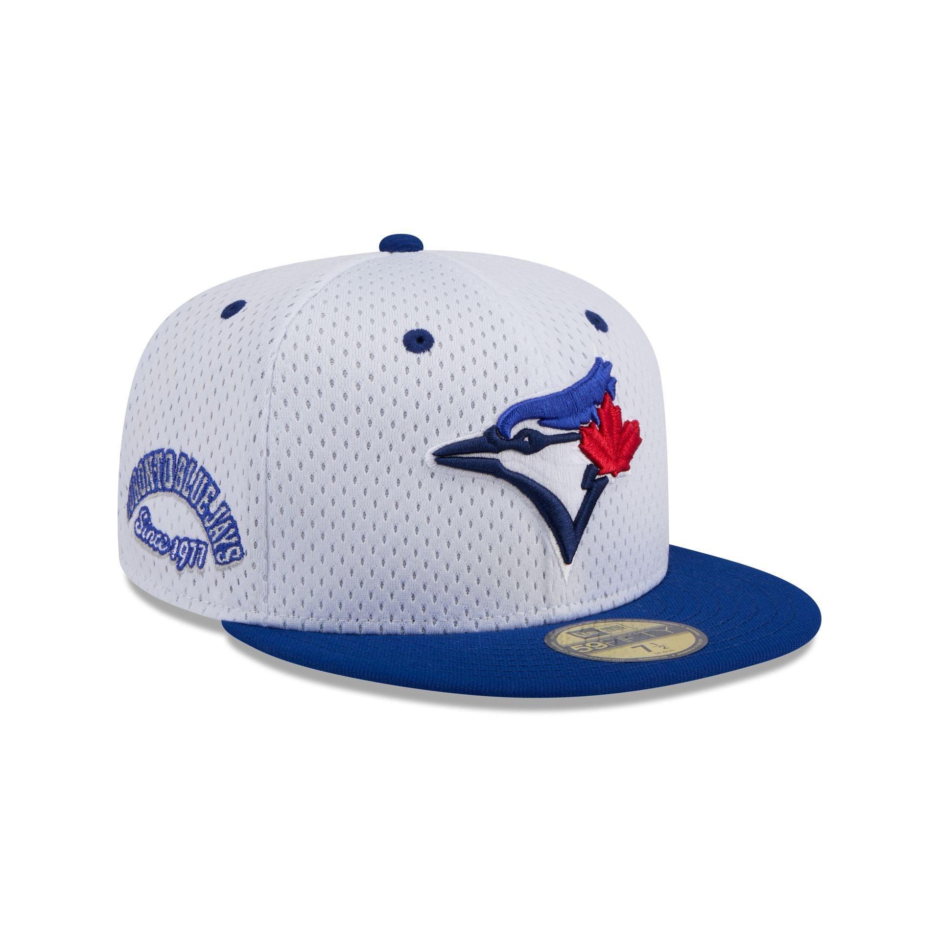 Toronto Blue Jays Throwback Mesh 59FIFTY Fitted Hat Male Product Image