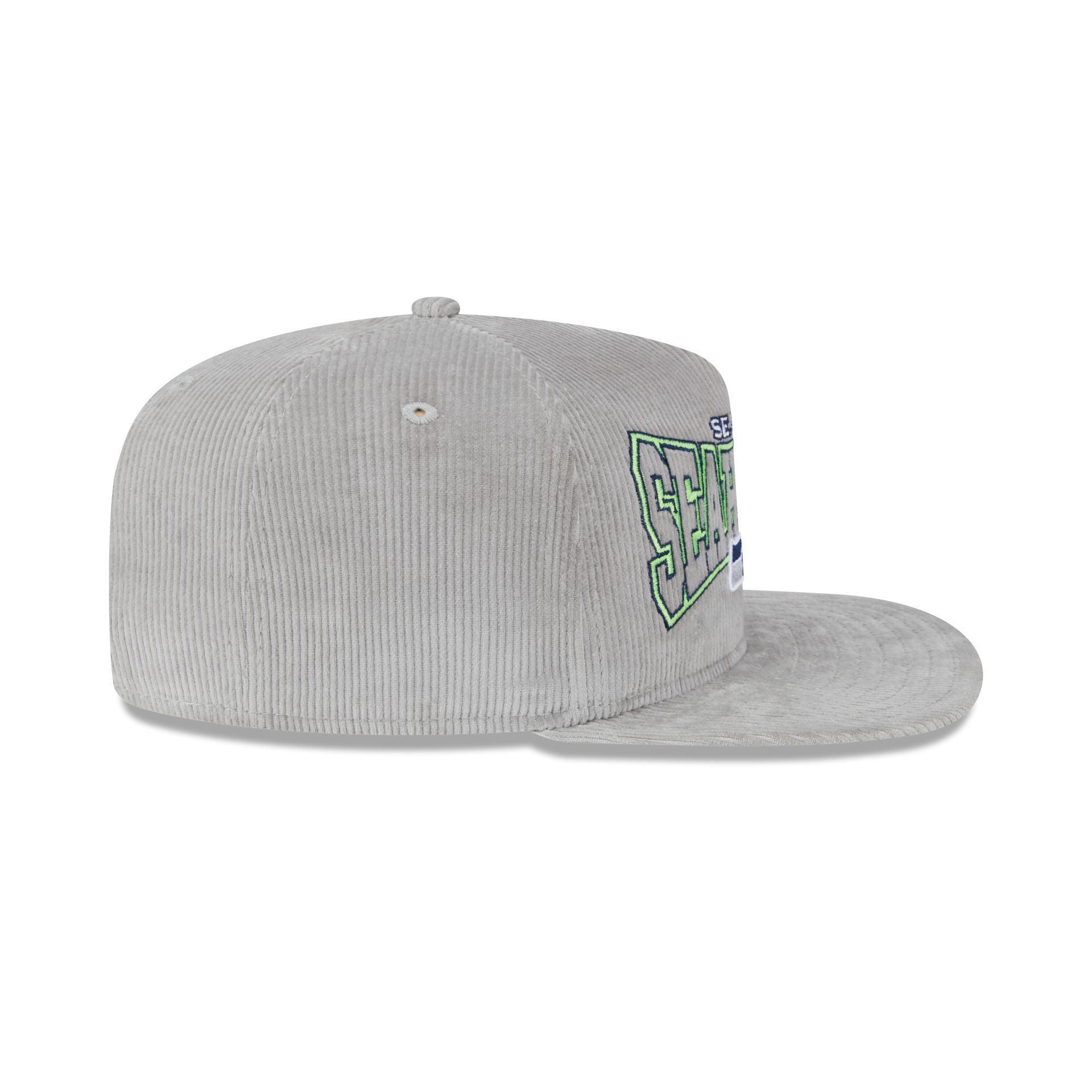 Seattle Seahawks Gray Cord Golfer Hat Male Product Image