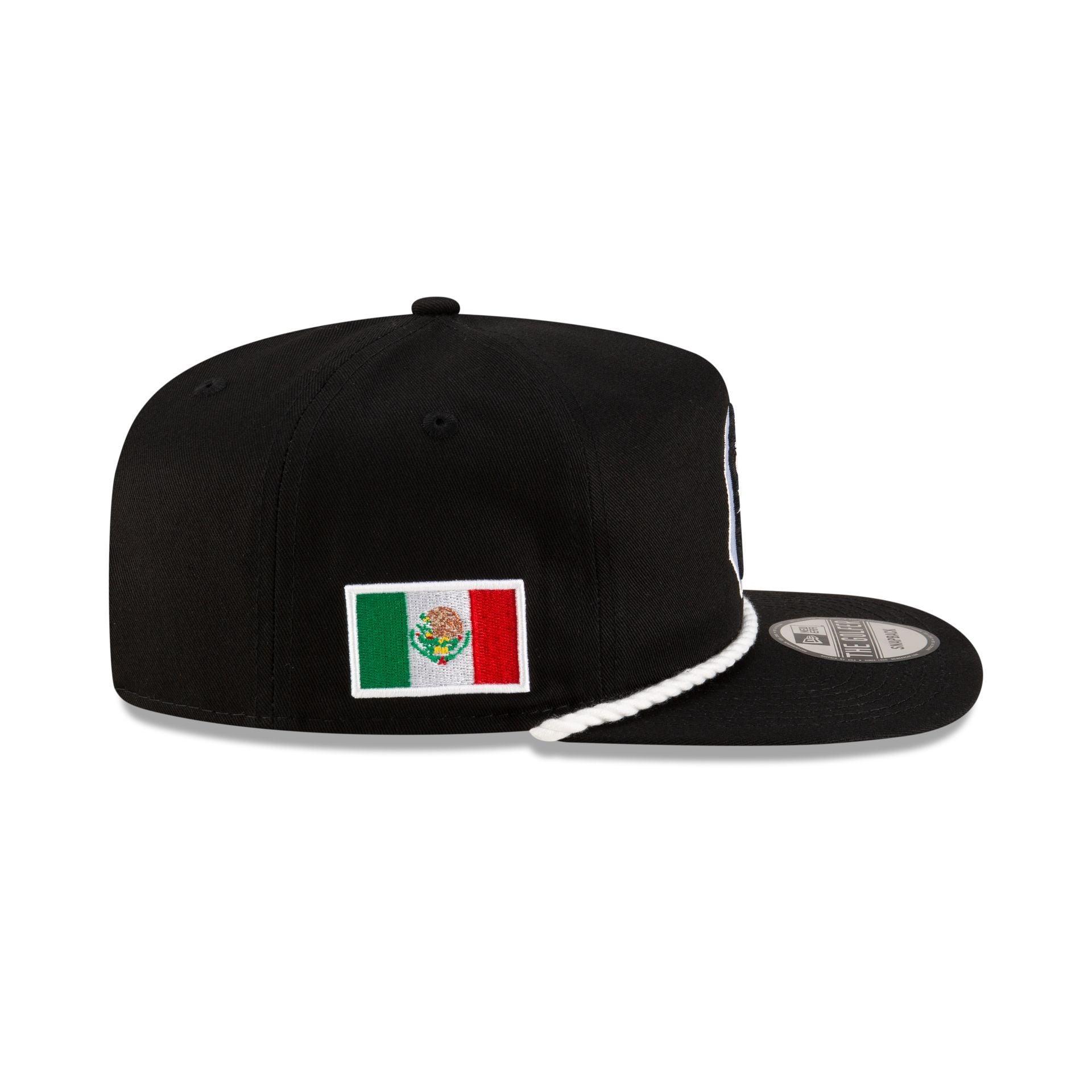 UFC Mexico Black Glove Golfer Snapback Hat Male Product Image