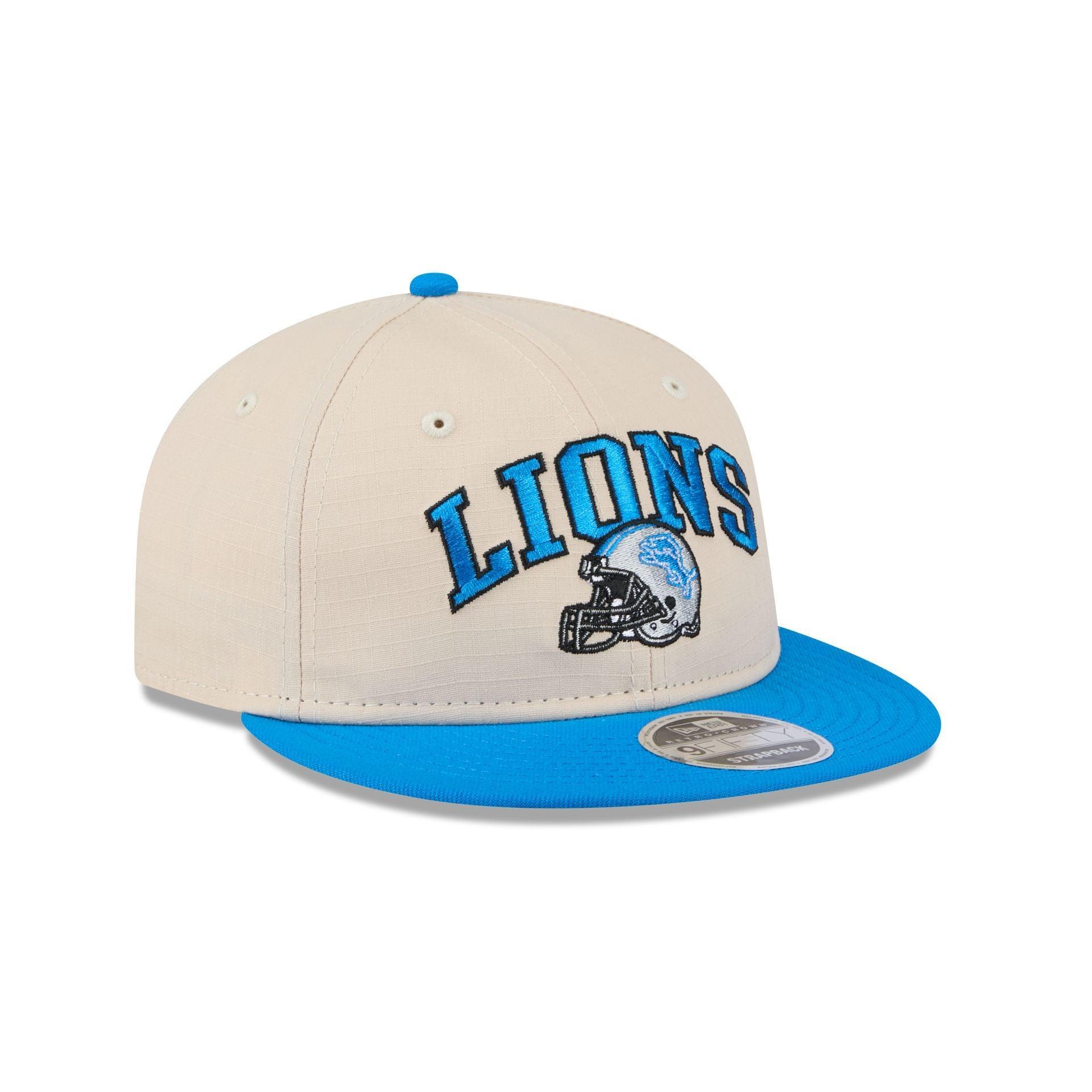 Detroit Lions Historic Helmet Retro Crown 9FIFTY Snapback Hat Male Product Image