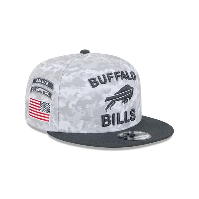 Buffalo Bills 2024 Salute to Service 9FIFTY Snapback Hat Male Product Image