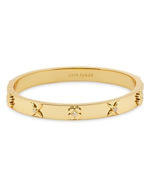 kate spade new york Heritage Bloom Hinged Bangle Bracelet Product Image