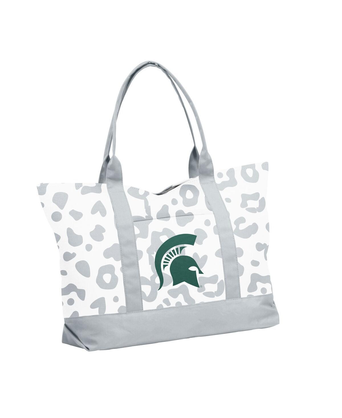 Womens Chicago White Sox Leopard Pattern Tote - White Product Image