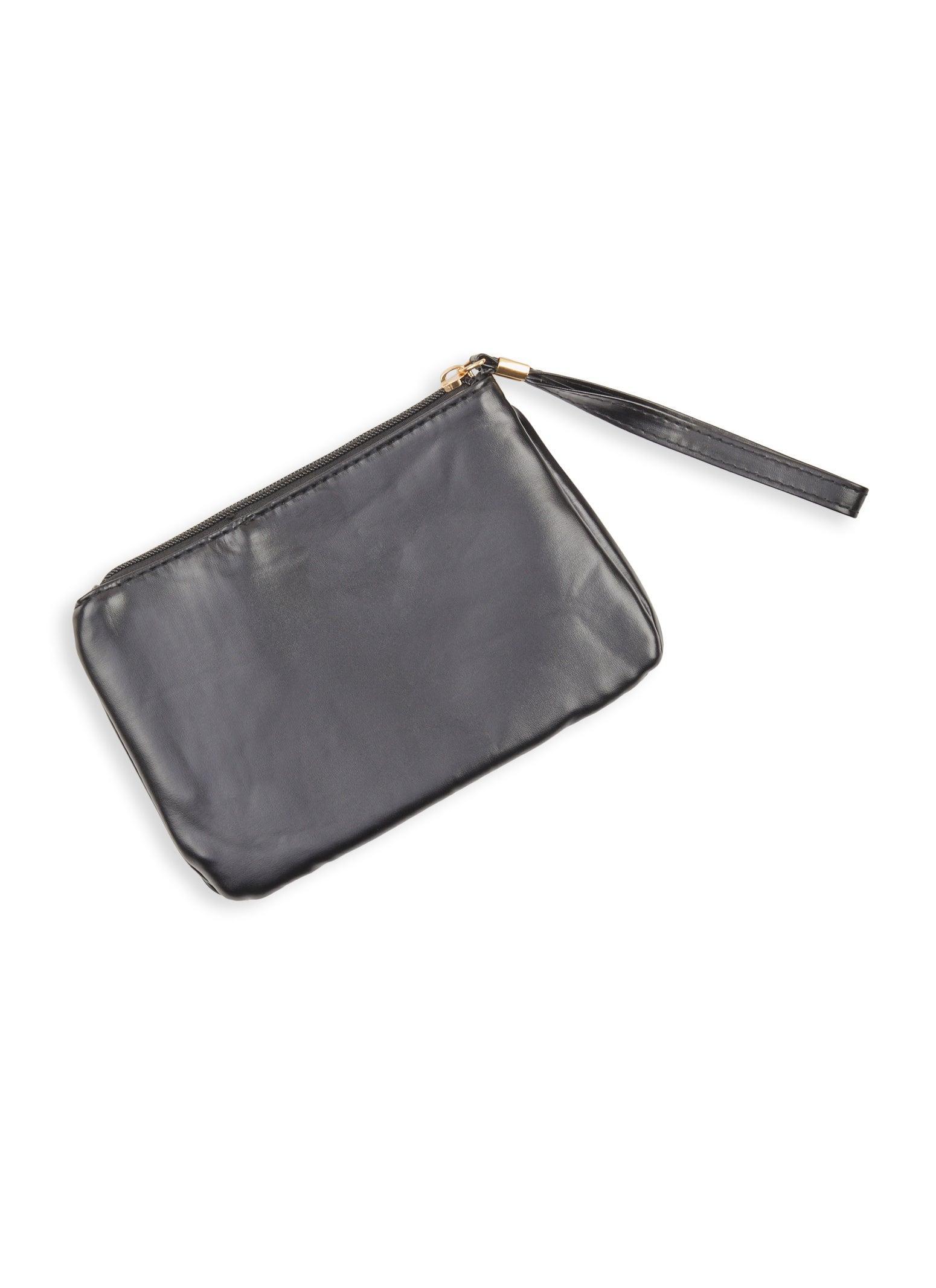 Pleated Clutch Wristlet Female Product Image