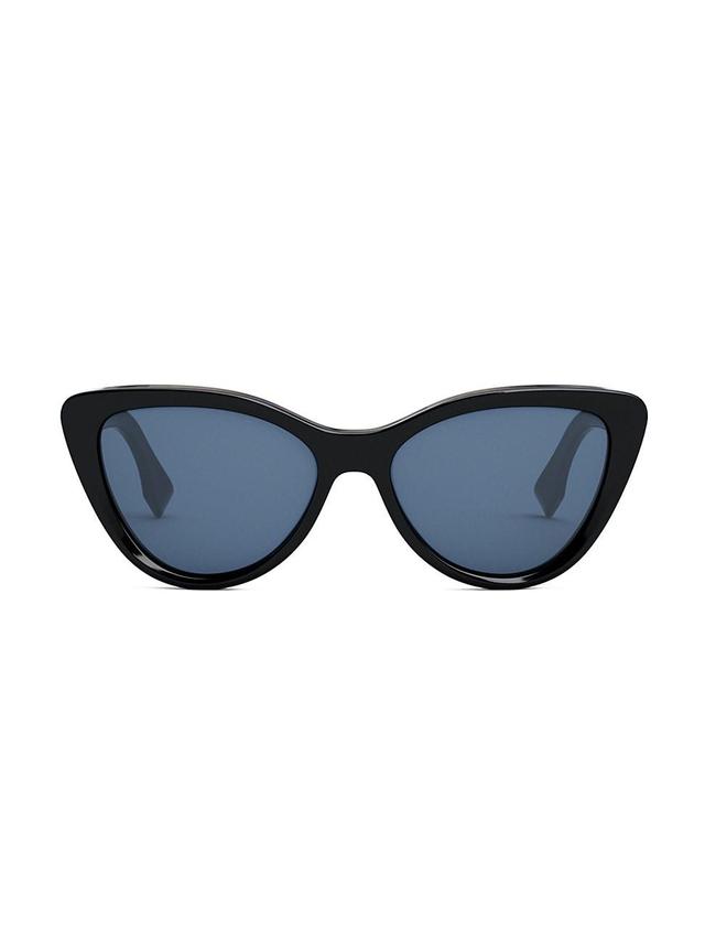 Womens Lettering 55MM Cat-Eye Sunglasses Product Image