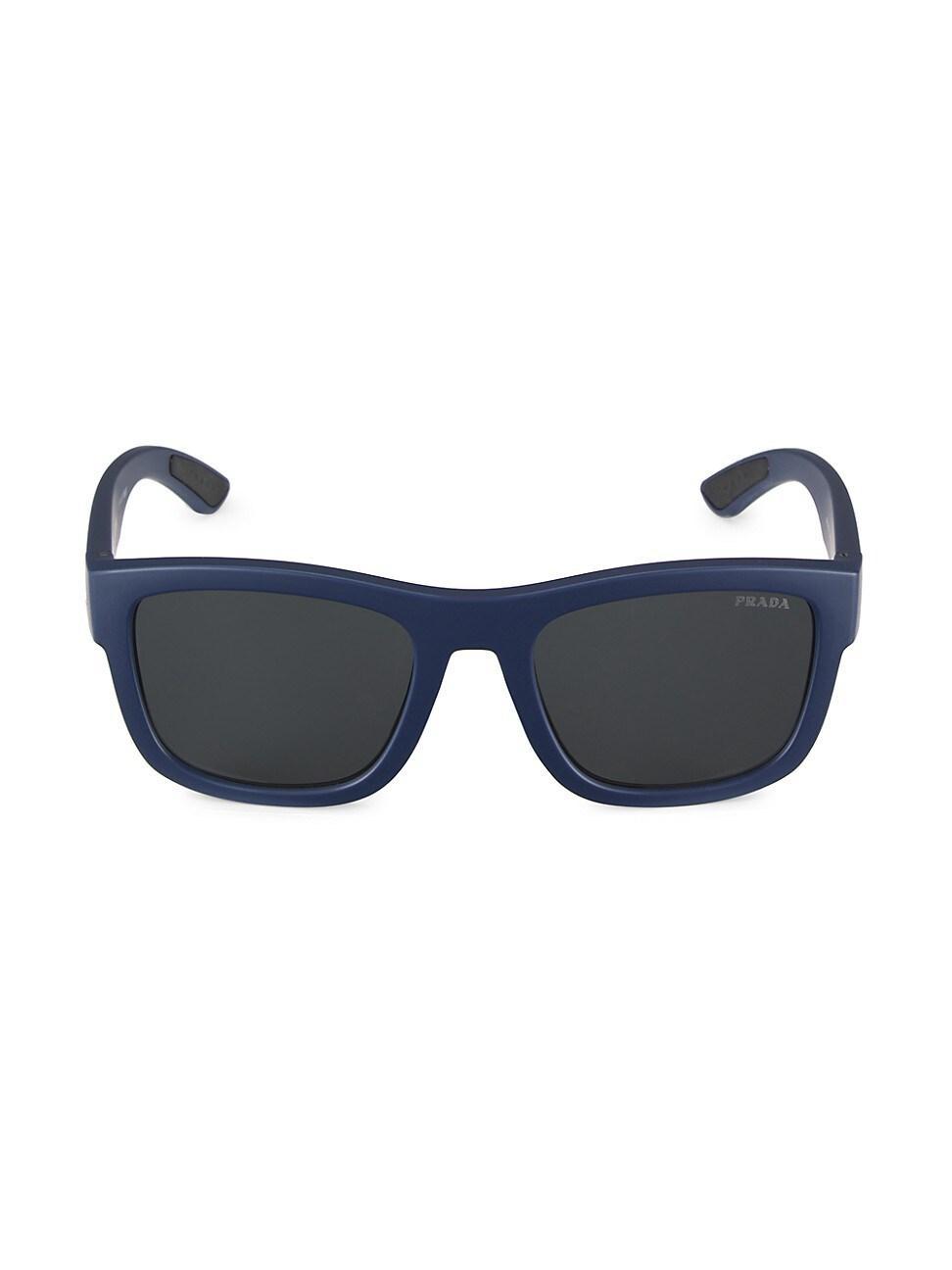 Mens 56MM Square Sunglasses Product Image