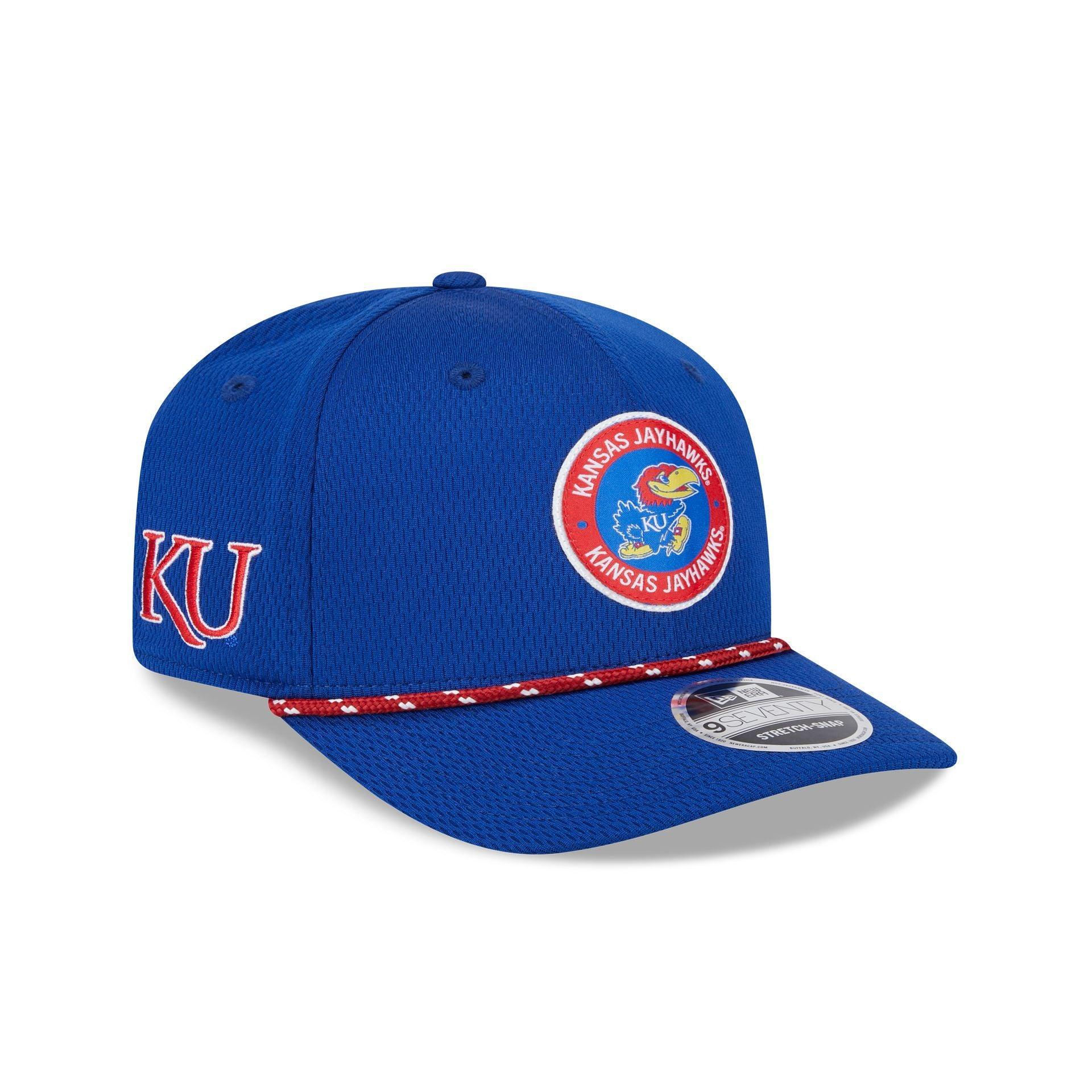 Kansas Jayhawks 9SEVENTY Stretch-Snap Hat Male Product Image