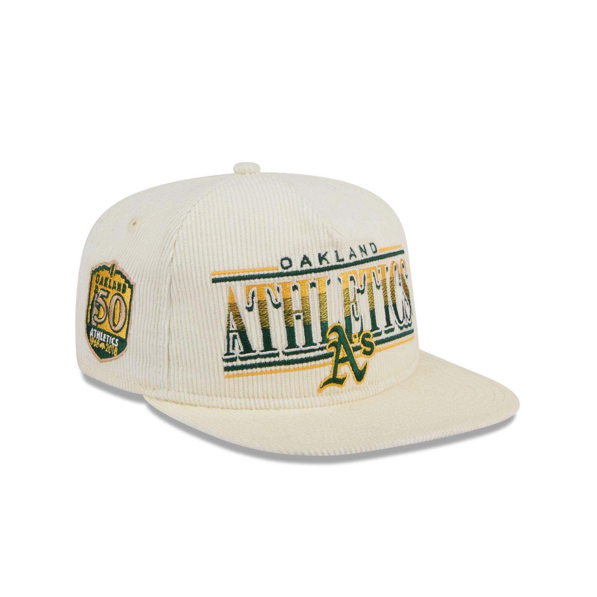 Oakland Athletics Throwback Corduroy Golfer Hat Male Product Image