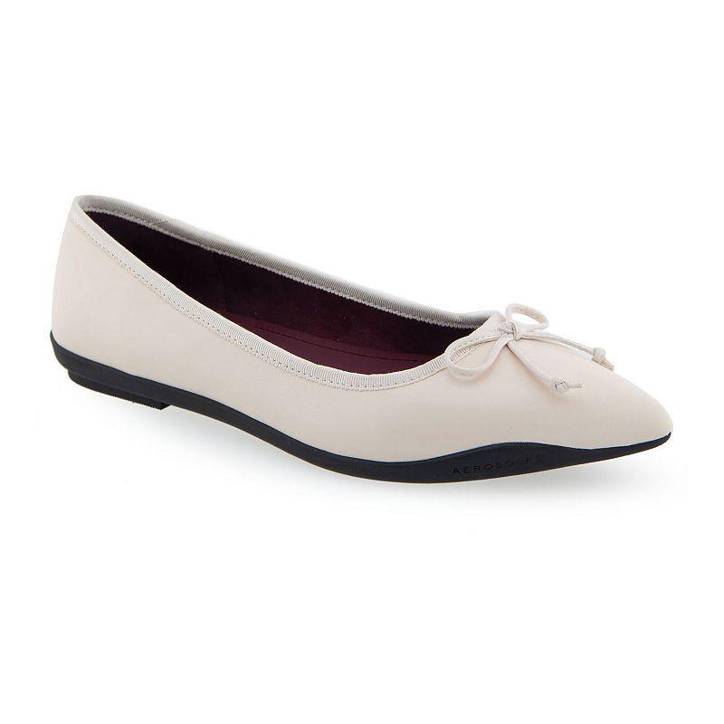 Aerosoles Dumas Womens Ballet Flats White Product Image