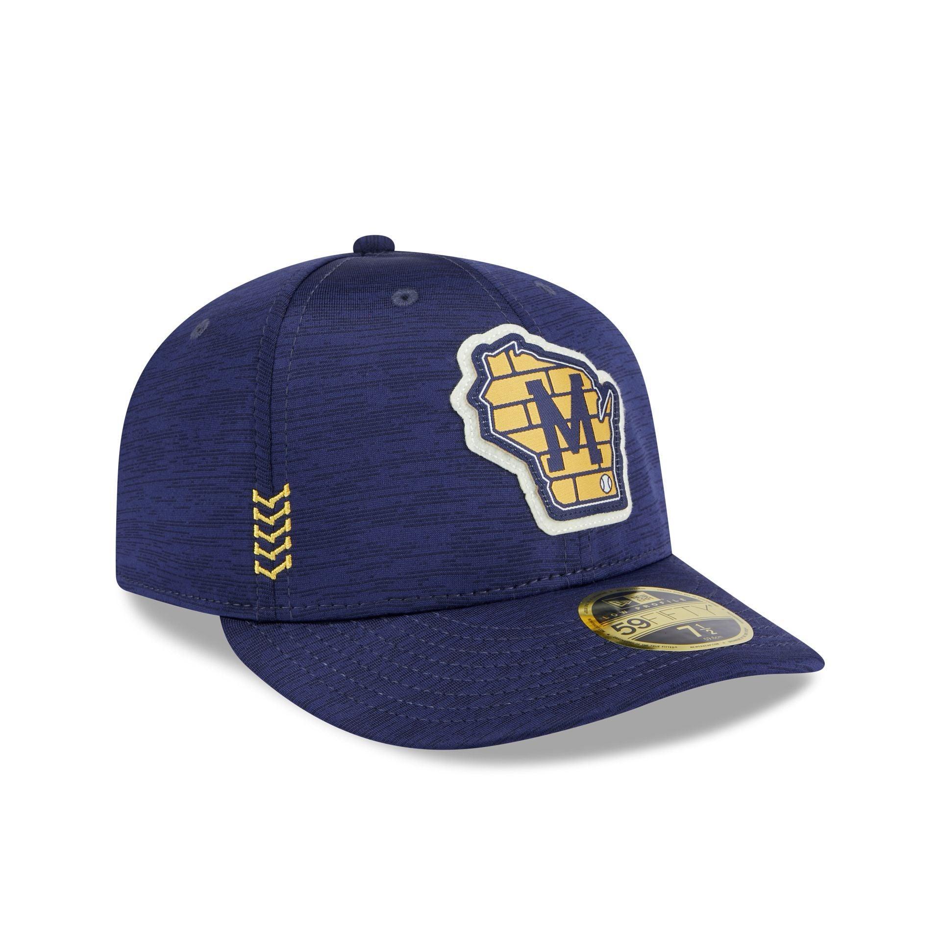 Milwaukee Brewers 2024 Clubhouse Low Profile 59FIFTY Fitted Hat Male Product Image