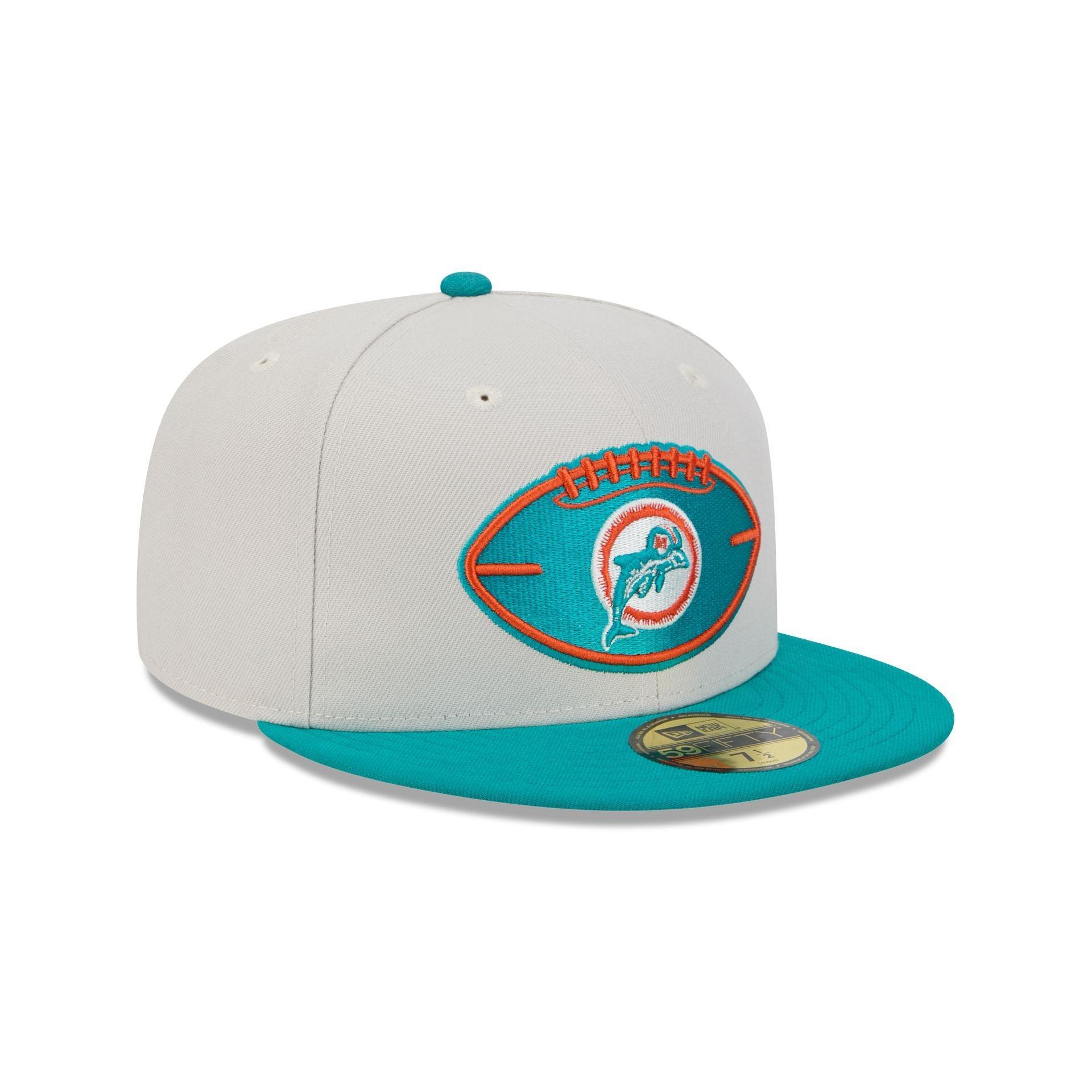 Miami Dolphins 2024 Historic Sideline 59FIFTY Fitted Hat Male Product Image