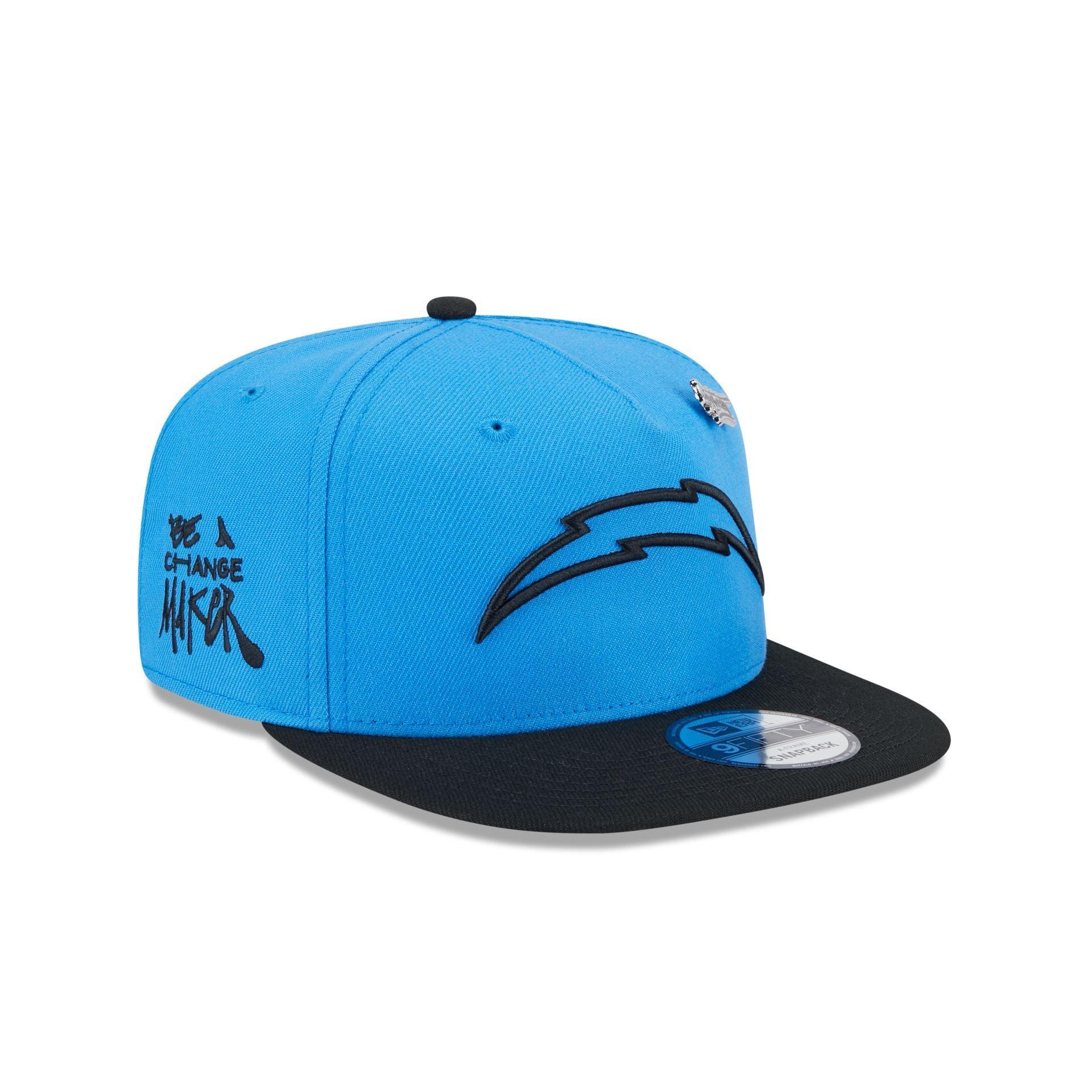 Los Angeles Chargers 2024 Inspire Change 9FIFTY A-Frame Snapback Hat Male Product Image