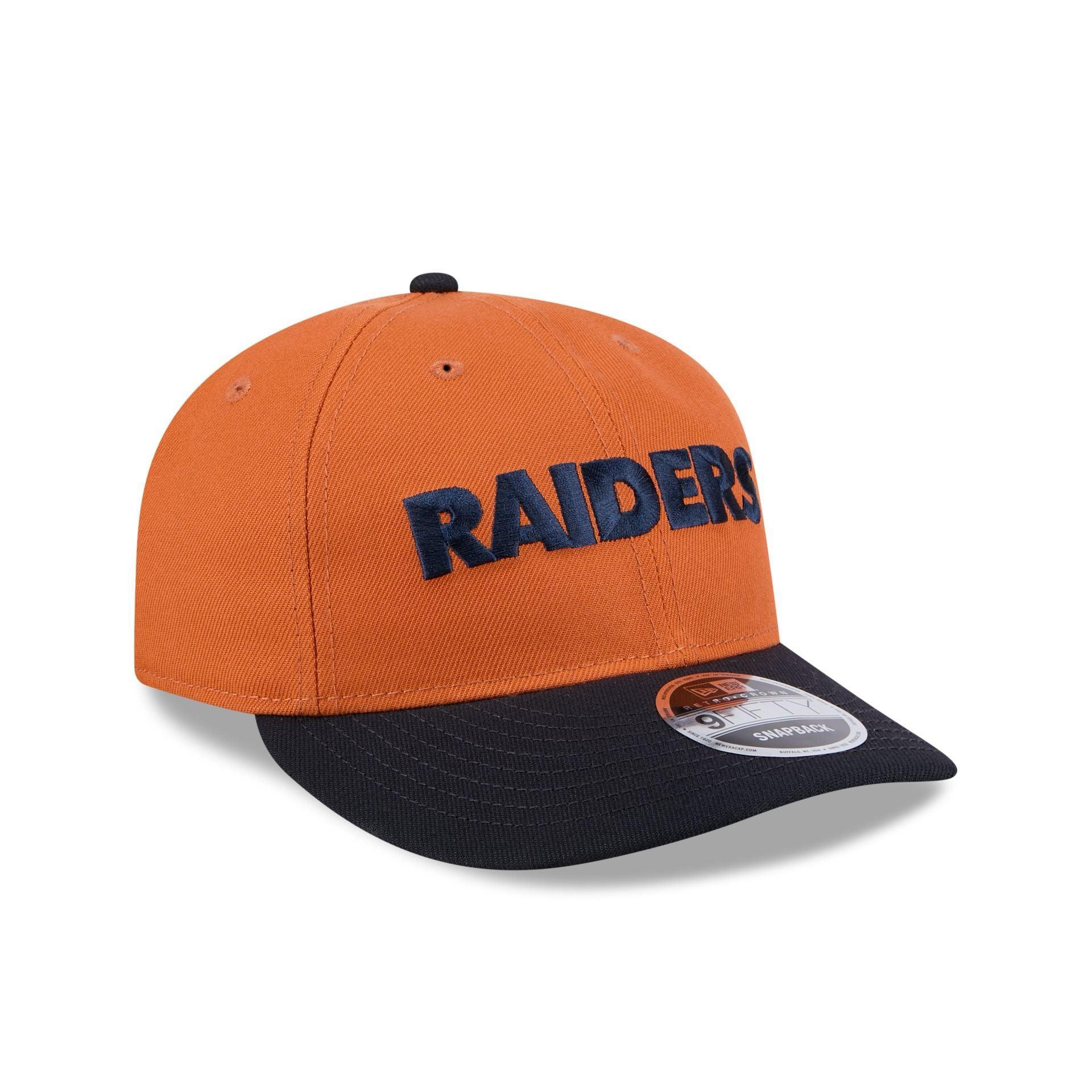 Las Vegas Raiders Gold Wood Retro Crown 9FIFTY Snapback Hat Male Product Image