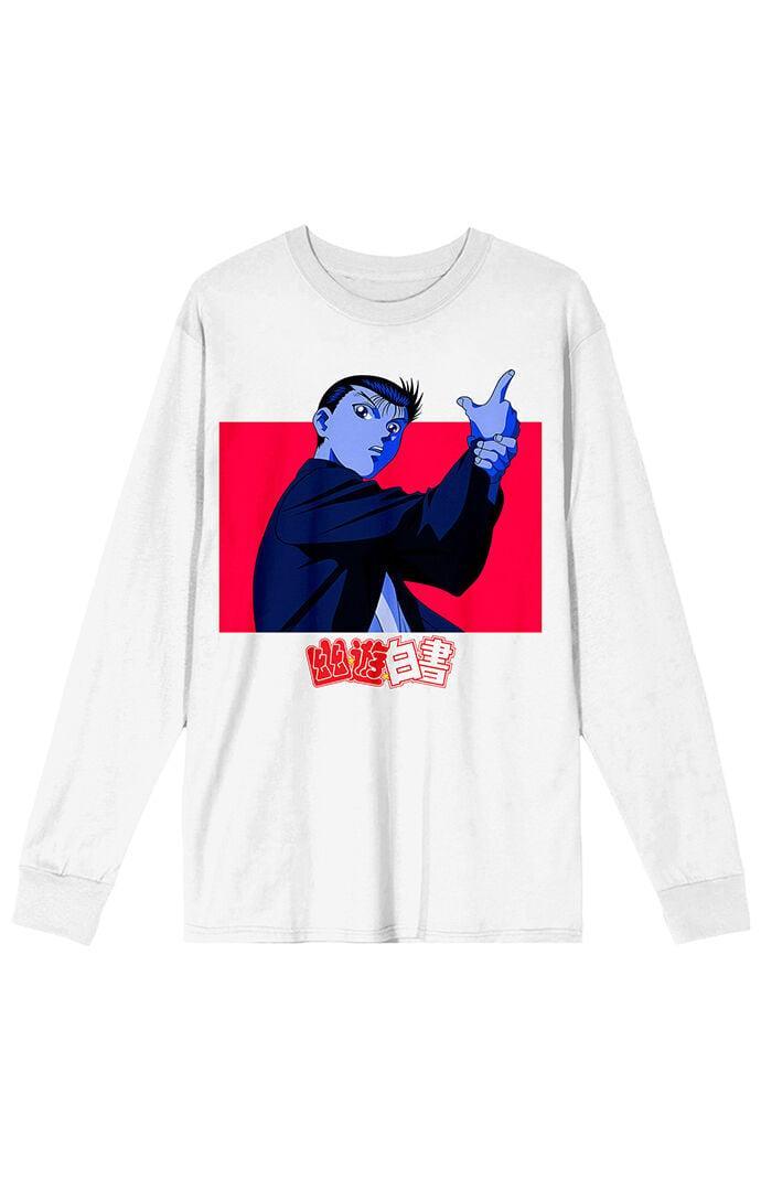 Men's Yu Yu Hakusho Anime Long Sleeve T-Shirt Product Image