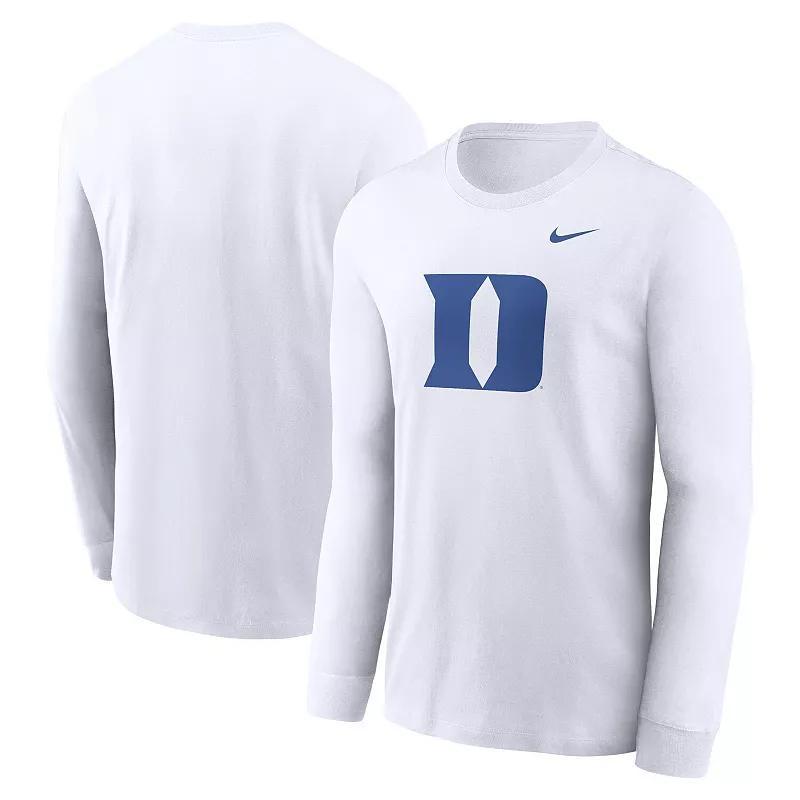 Duke Blue Devils Local Spirit Slogan Nike Men's College Long-Sleeve T-Shirt Product Image