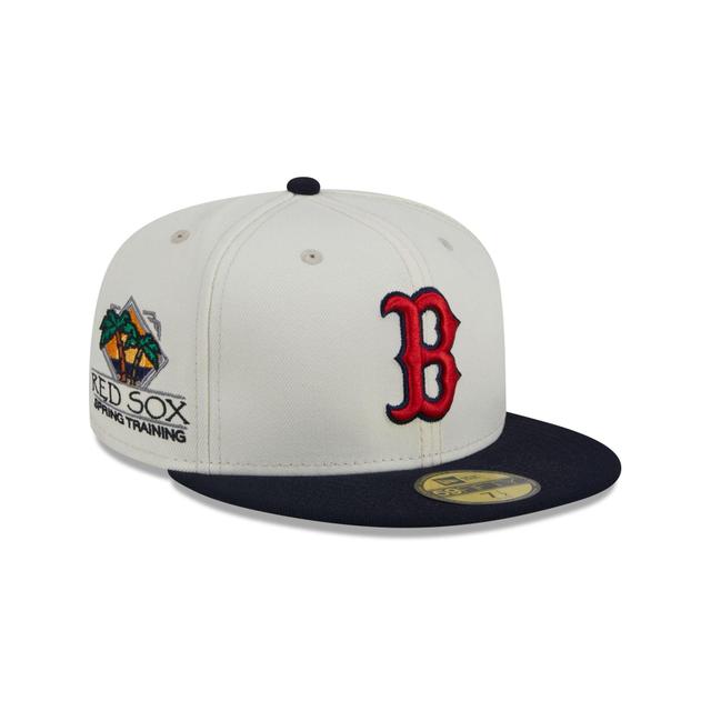 Boston Red Sox Spring Training Patch 59FIFTY Fitted Hat Male Product Image