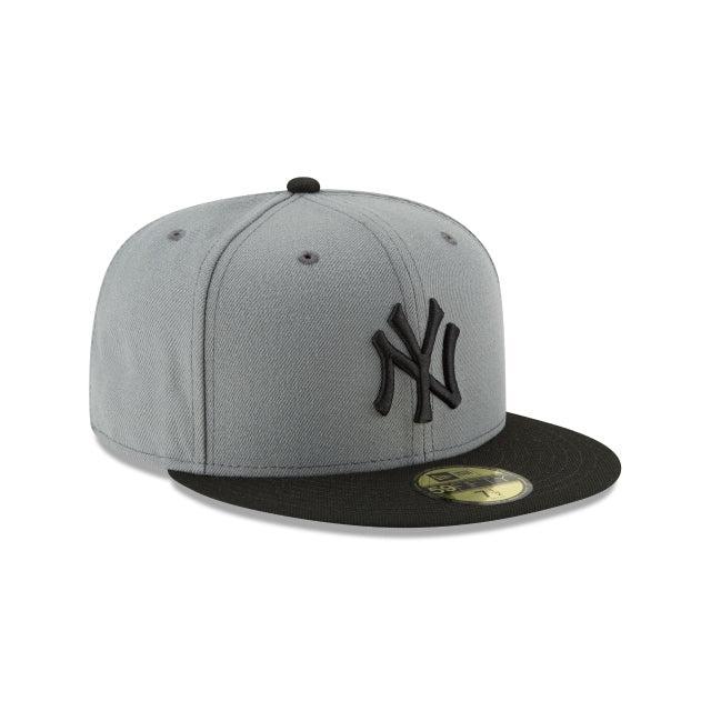 New York Yankees Storm Gray Basic 59FIFTY Fitted Hat Male Product Image