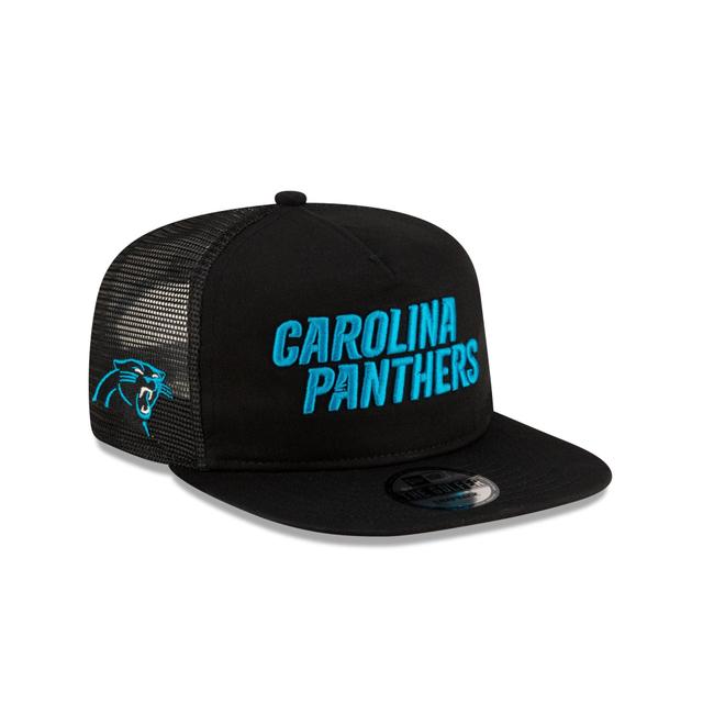 Carolina Panthers Washed Script Golfer Snapback Male Product Image