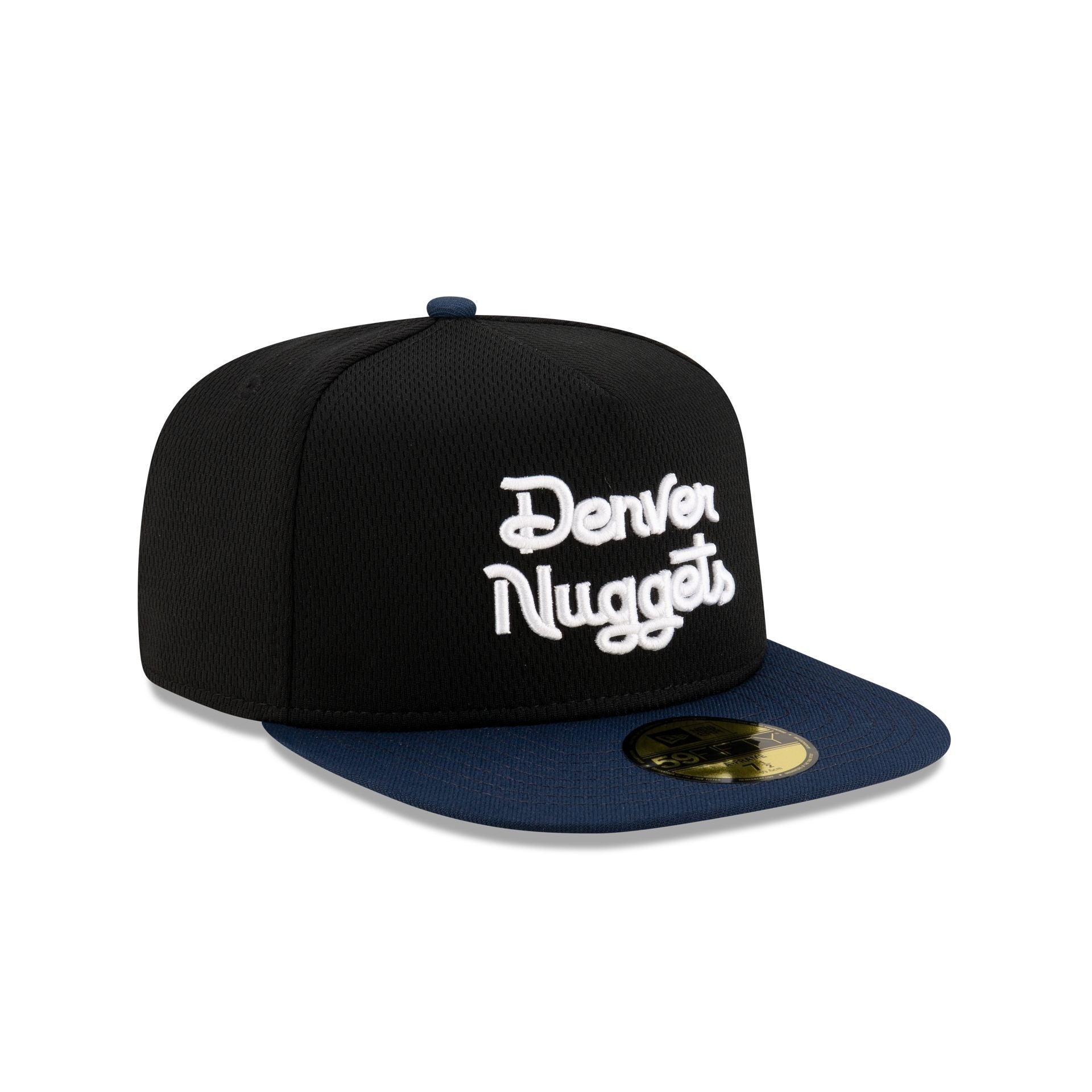 Denver Nuggets Dashmark Mesh 59FIFTY A-Frame Fitted Hat Male Product Image