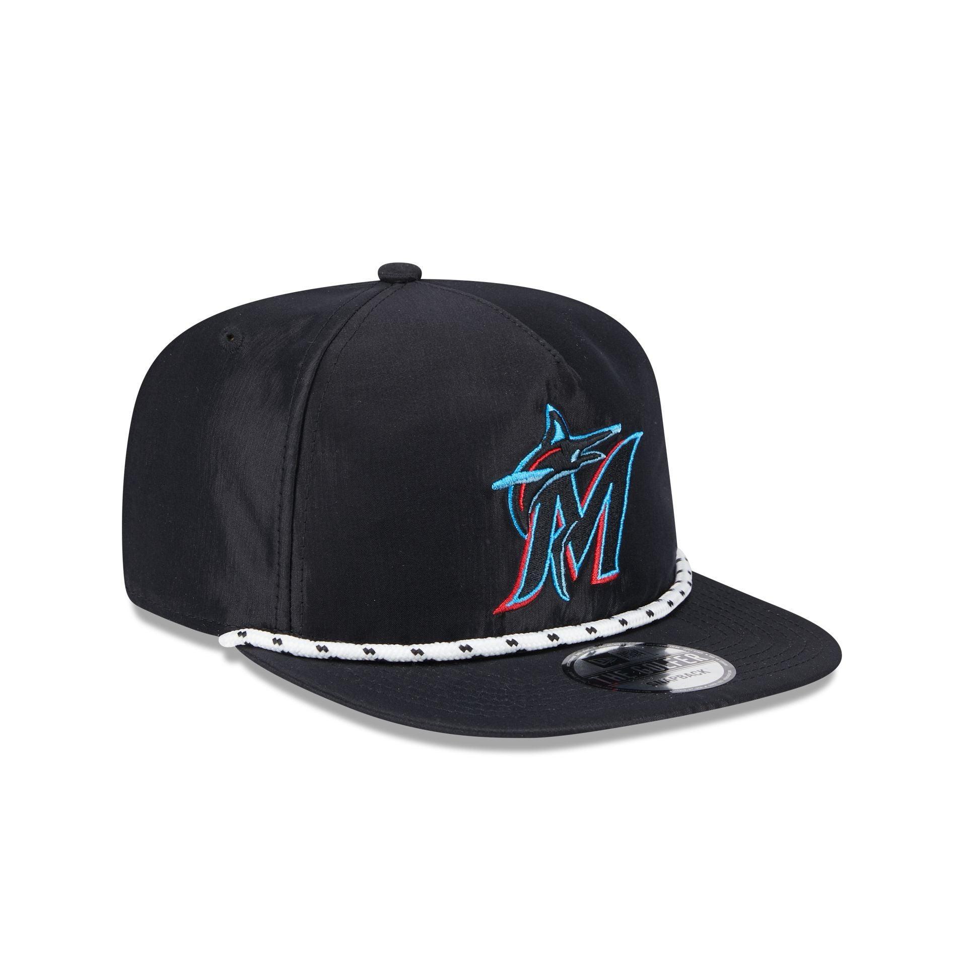 Miami Marlins Team Rope Golfer Hat Male Product Image