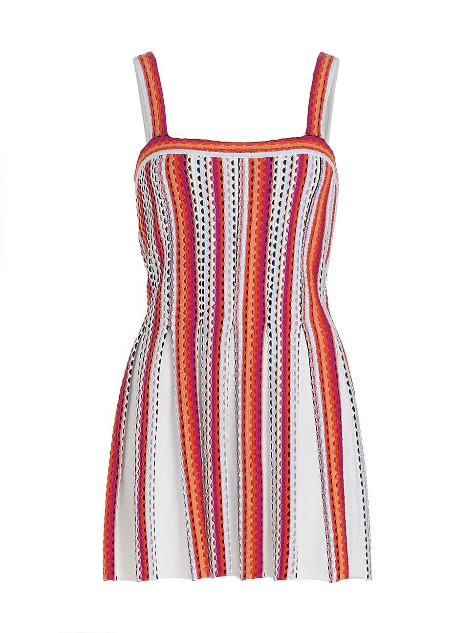 Luisa Striped Mini Dress Product Image