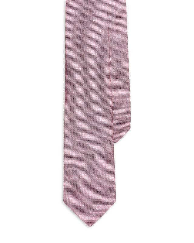 Mens Pin Dot Silk Tie Product Image