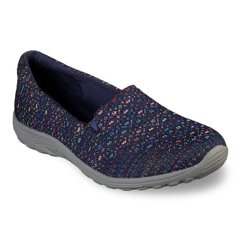 Skechers Womens Relaxed Fit: Reggae Fest - Wicker Walking Sneakers from Finish Line - NAVY Product Image