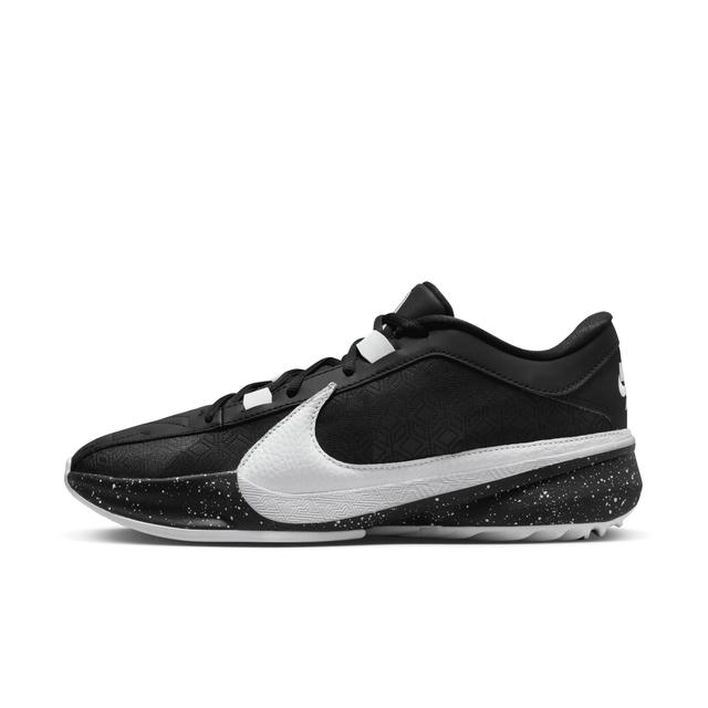 Nike Mens Nike Zoom Freak 5 - Mens Basketball Shoes Black/White/Grey Product Image