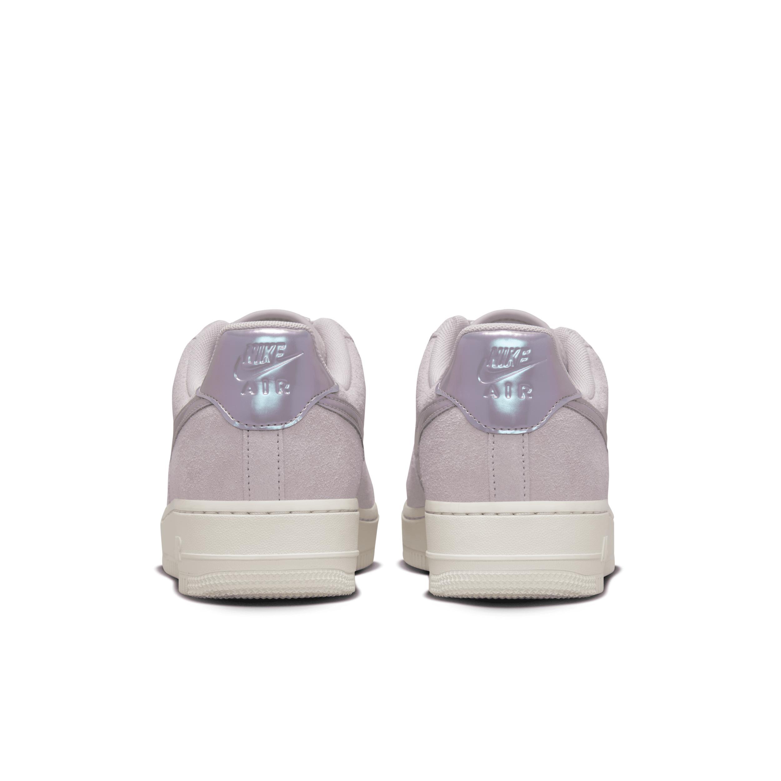 Nike Womens Nike Air Force 1 07 LE Low - Womens Shoes Platinum Violet/Lt Violet Ore/Summit White Product Image