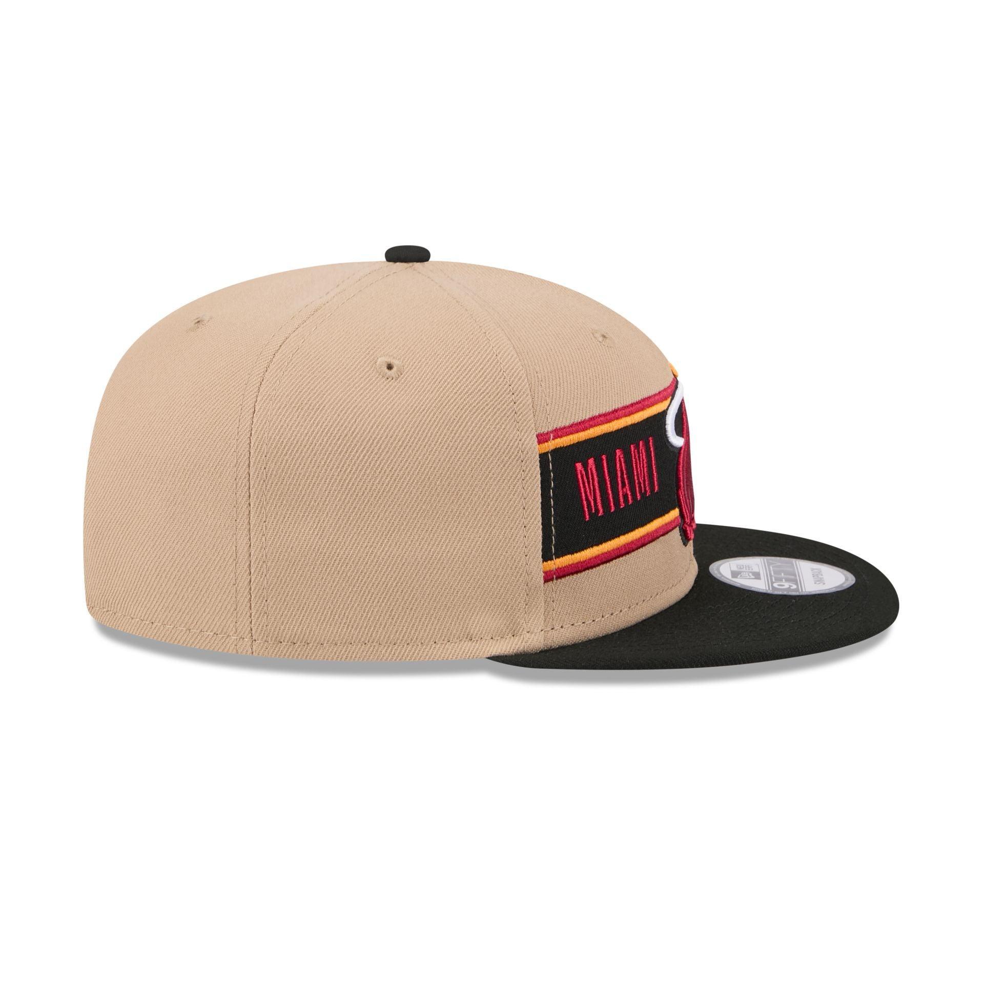 Miami Heat 2024 Draft 9FIFTY Snapback Hat Male Product Image