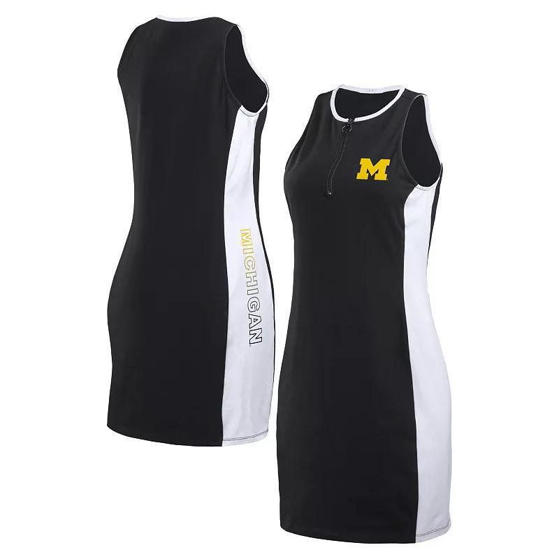 Womens WEAR by Erin Andrews Michigan Wolverines Bodyframing Tank Top Dress Product Image