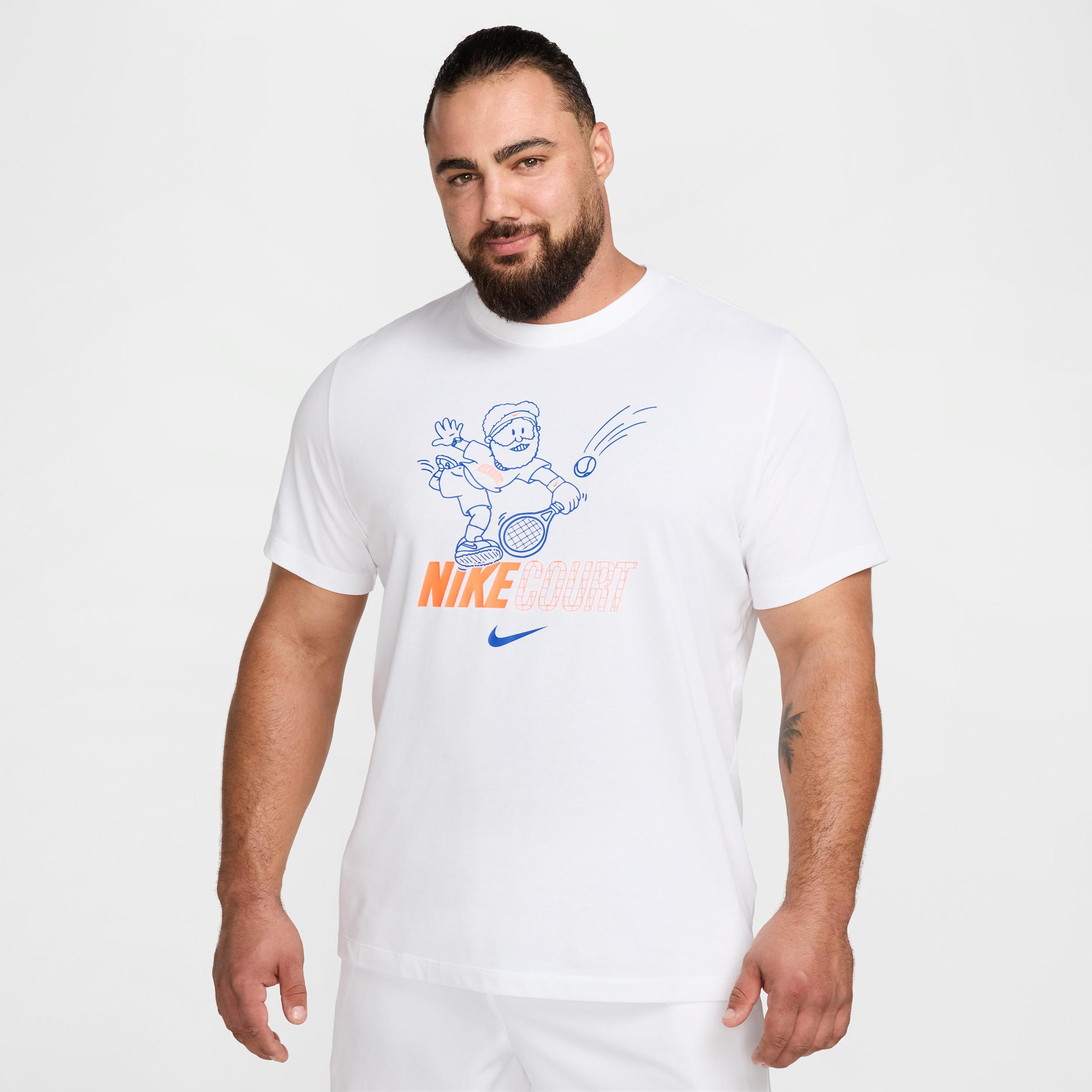 NikeCourt Men's Dri-FIT Tennis T-Shirt Product Image