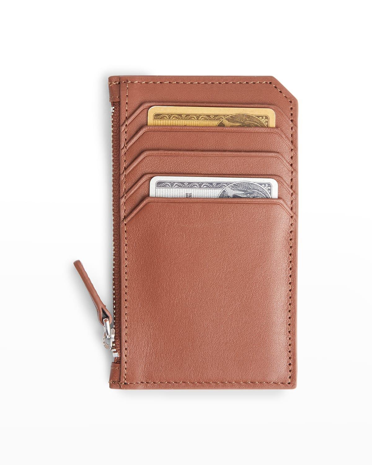 ROYCE New York Zip Leather Card Case Product Image